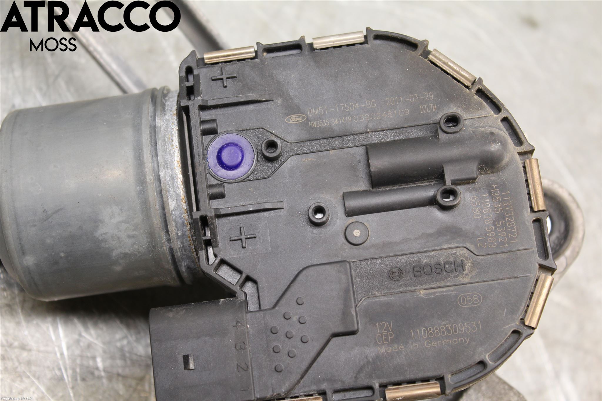 Ford FOCUS 11-14 Torkarmotor Vindruta