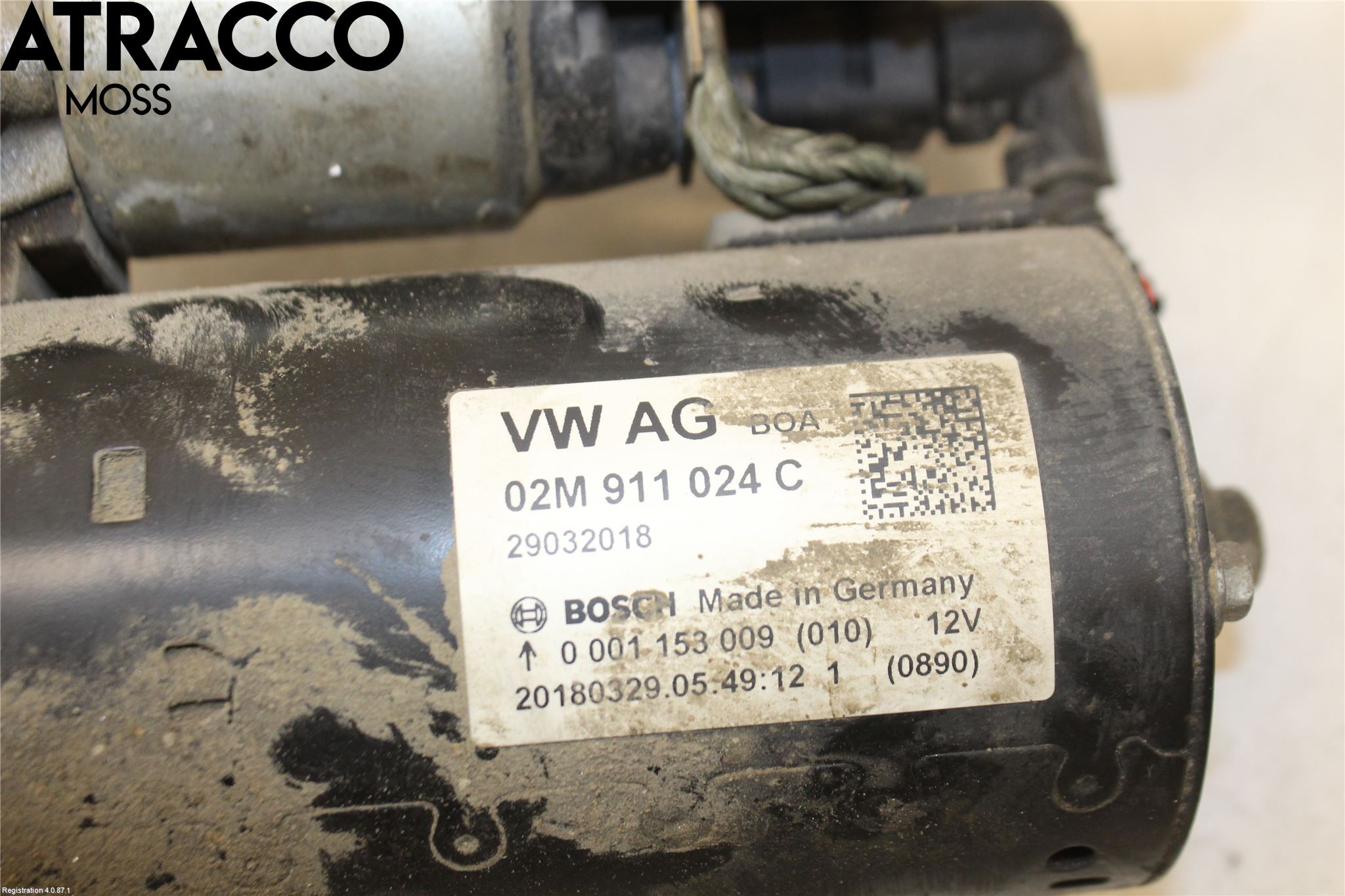 Volkswagen VW CADDY 16-20 Startmotor Diesel