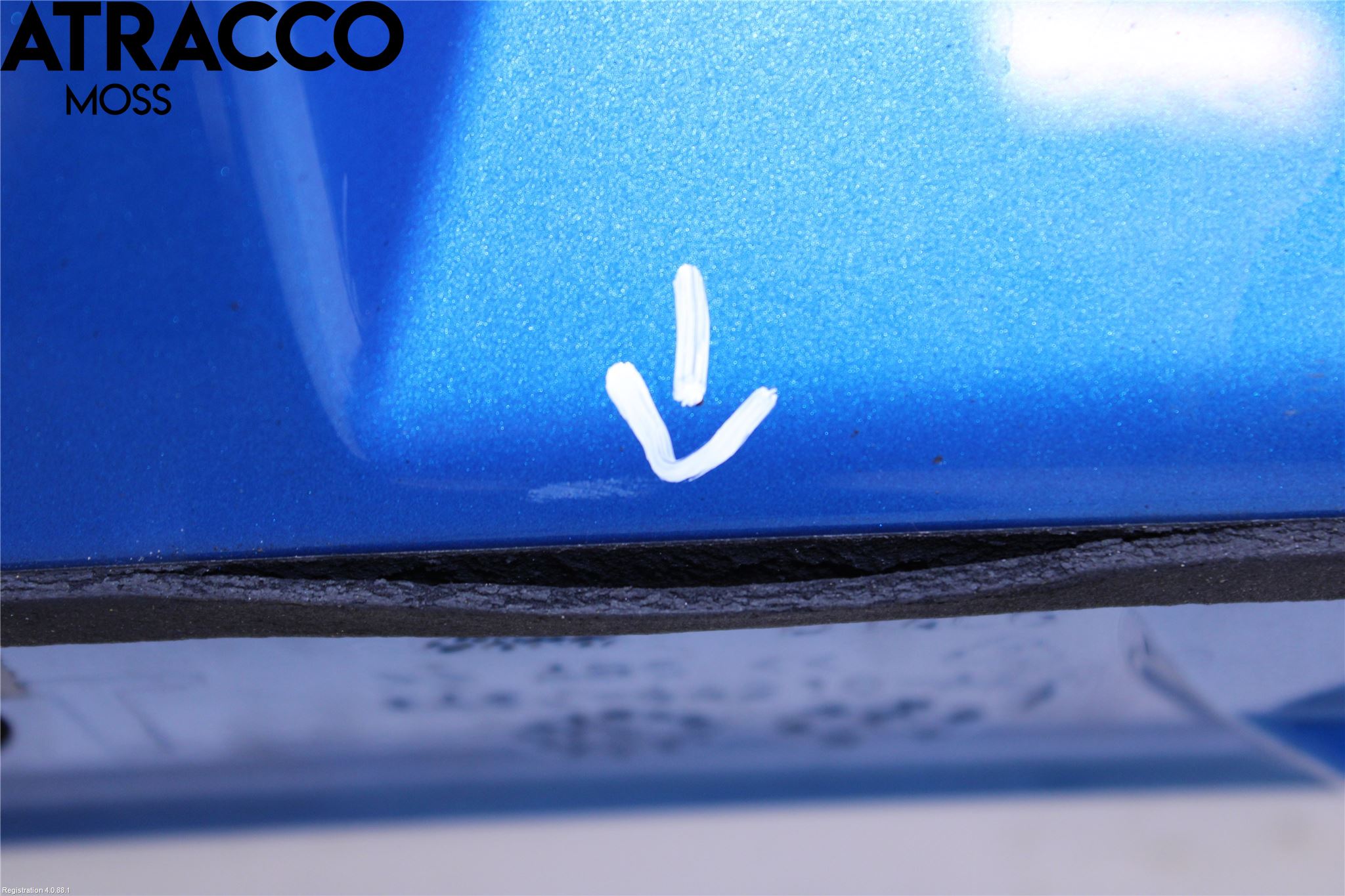 Ford FIESTA 13-17 Spoiler Baklucka