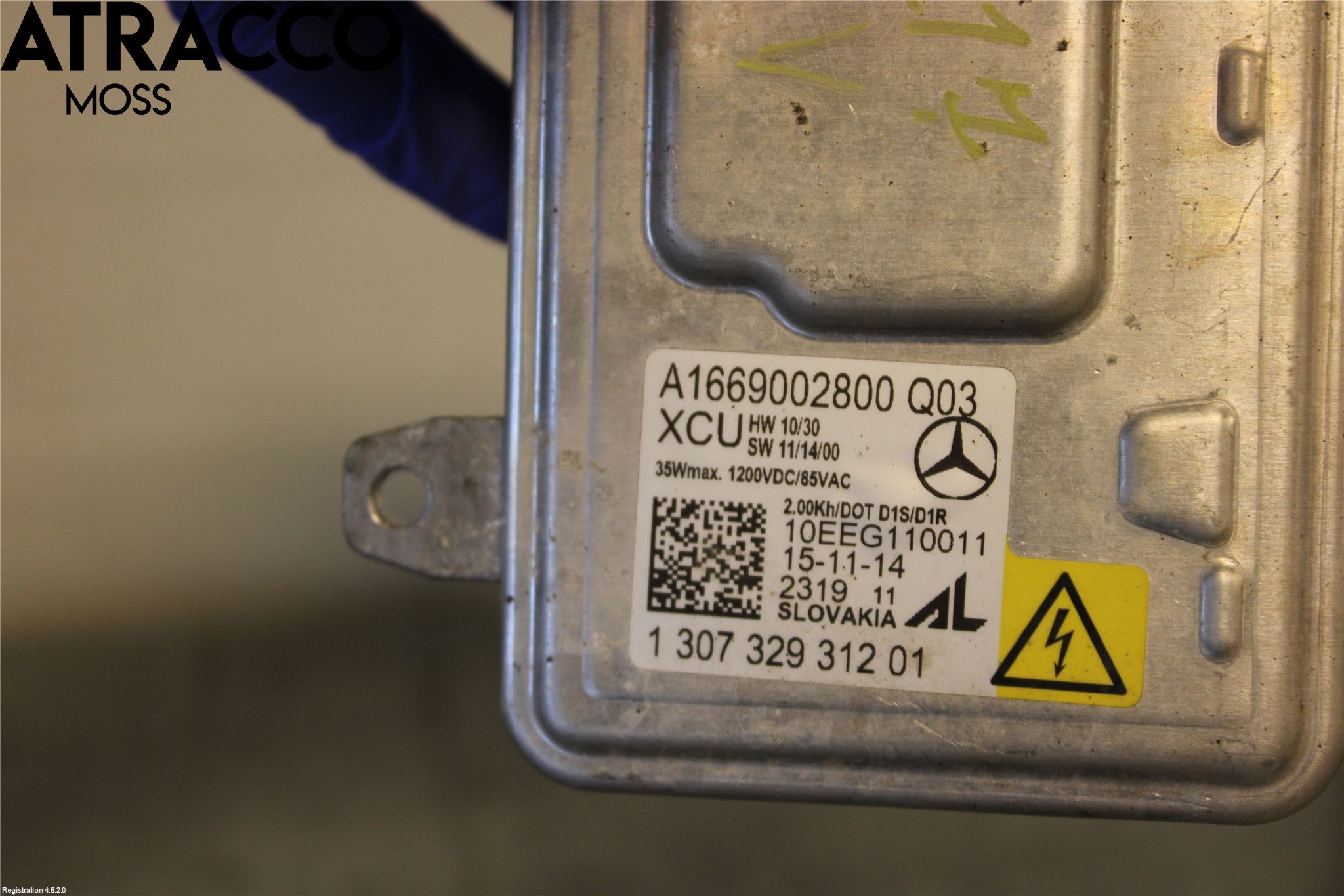 Mercedes-Benz MB A-KLASS (W176) 13-18 Styrenhet Strålkastare
