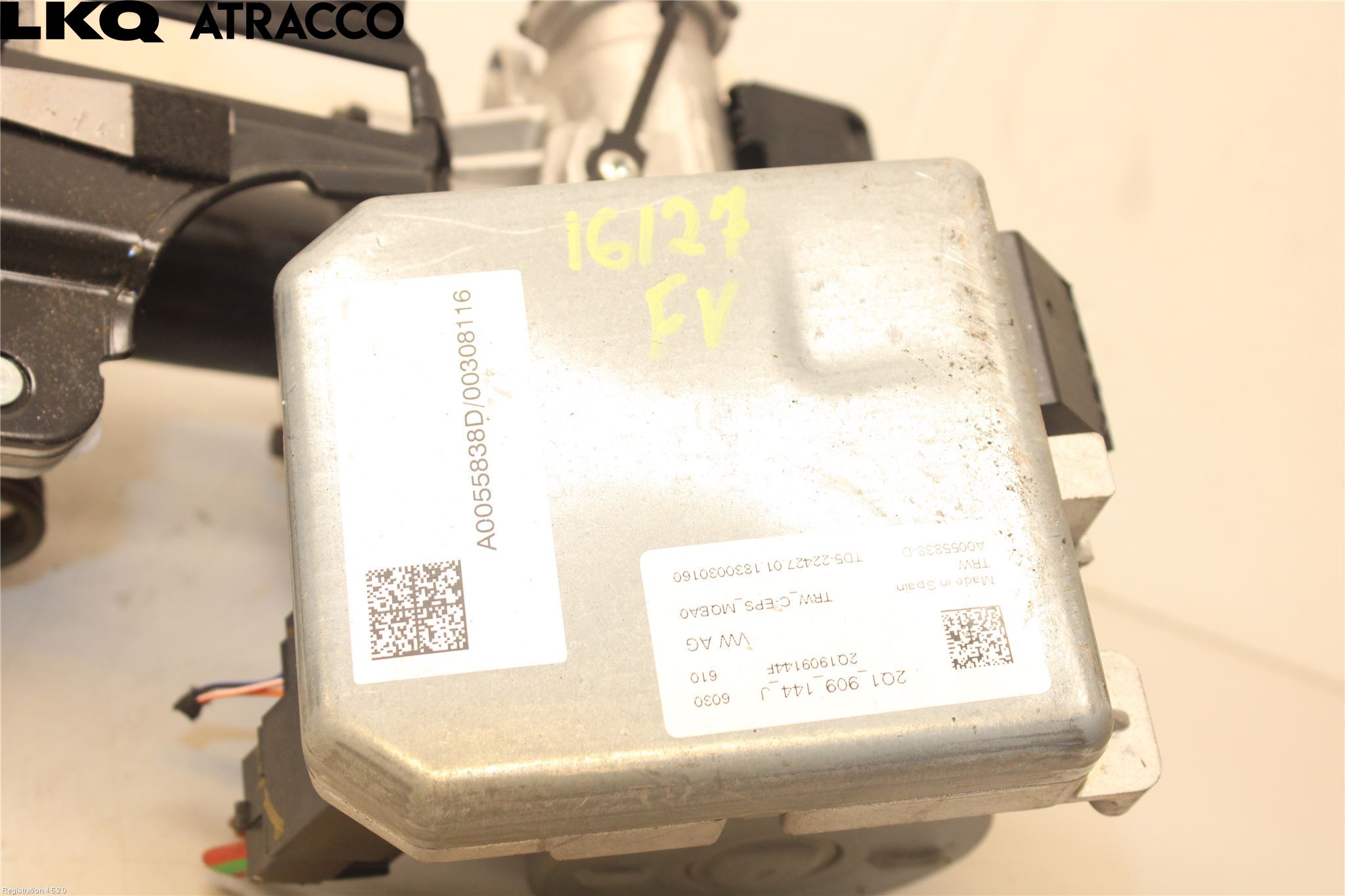 Volkswagen VW POLO VI 18->> Rattaxelagg Med Inb Servo