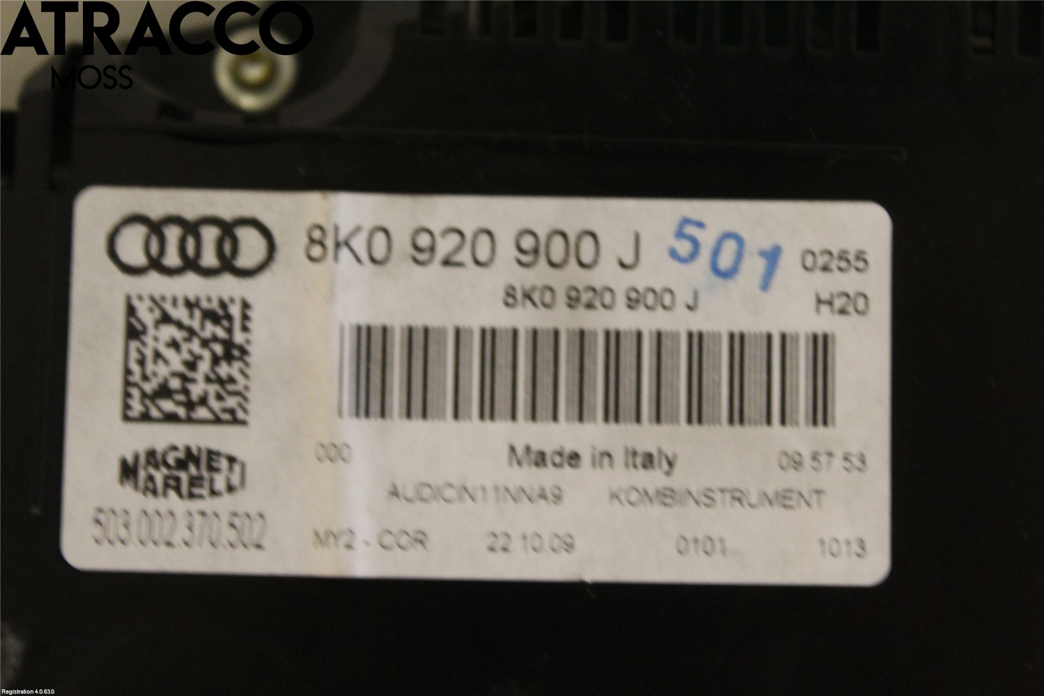 Audi A4 ALLROAD 09-16 Instrument Komb