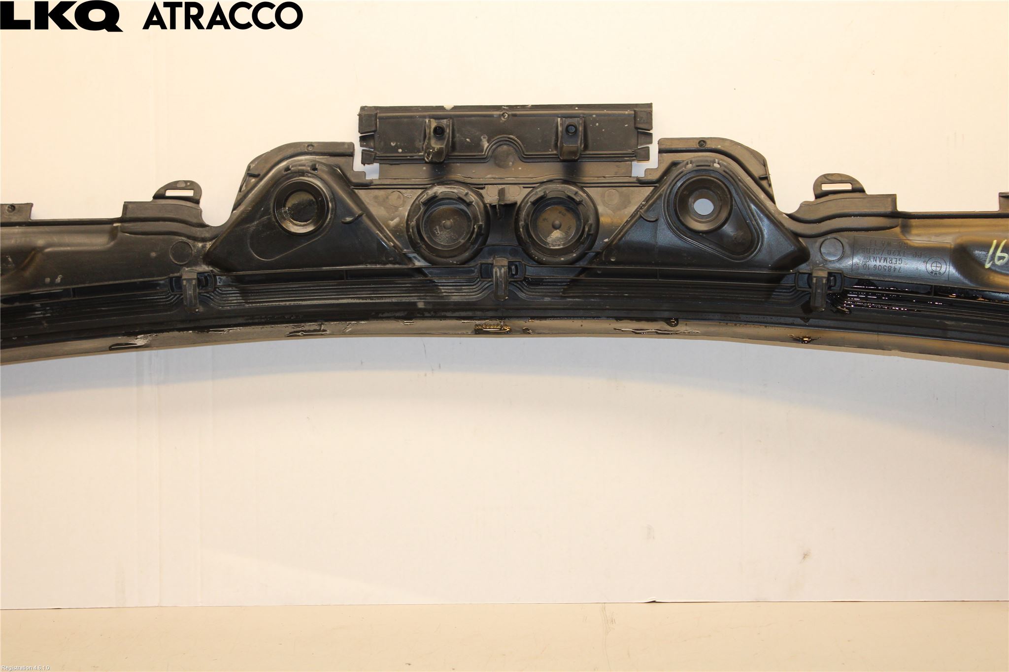 BMW 3 F30/F31/F80 12-19 Torpedplåt-Torpedplast