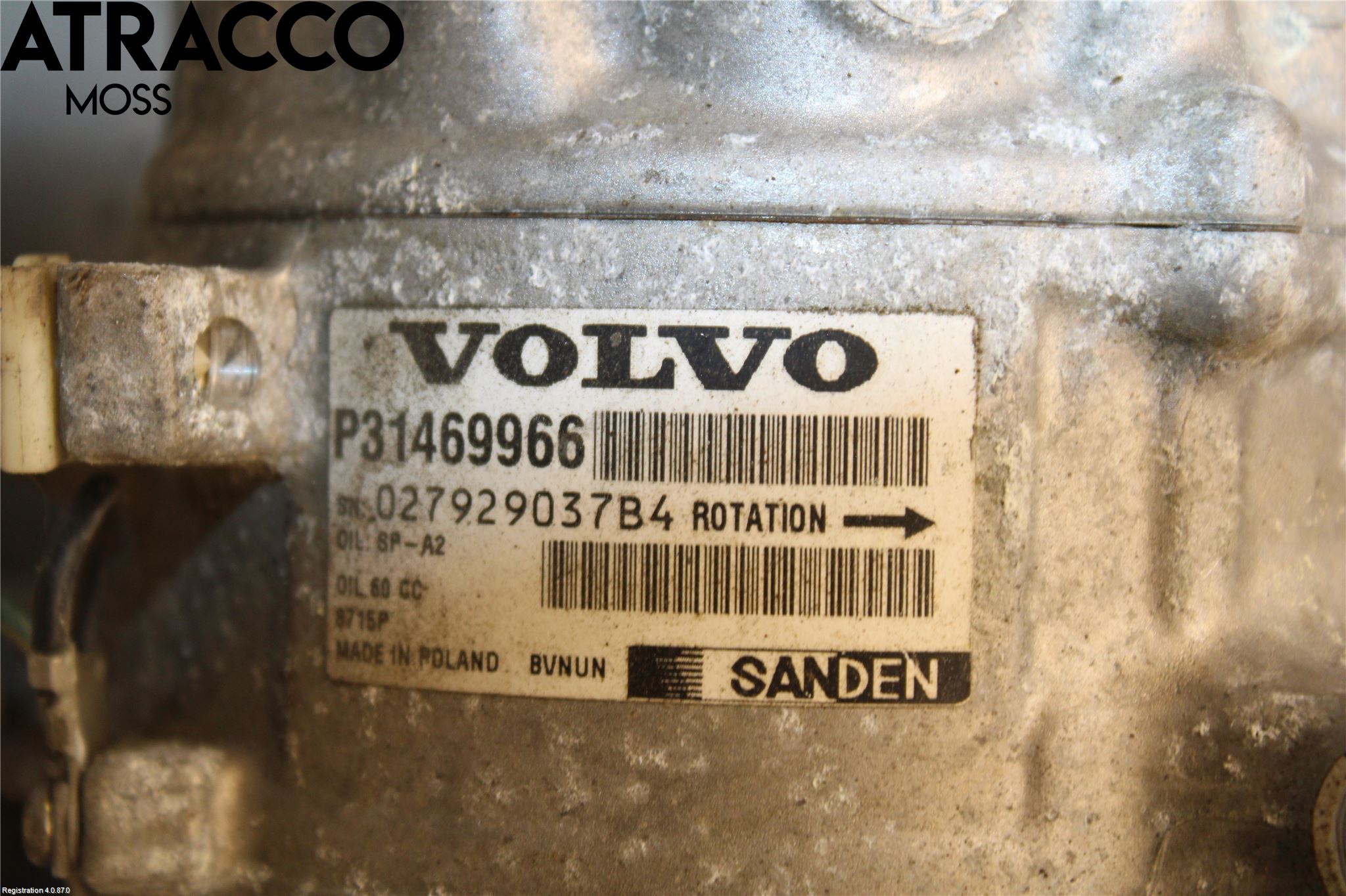 Volvo S90 17->> Ac Kompressor