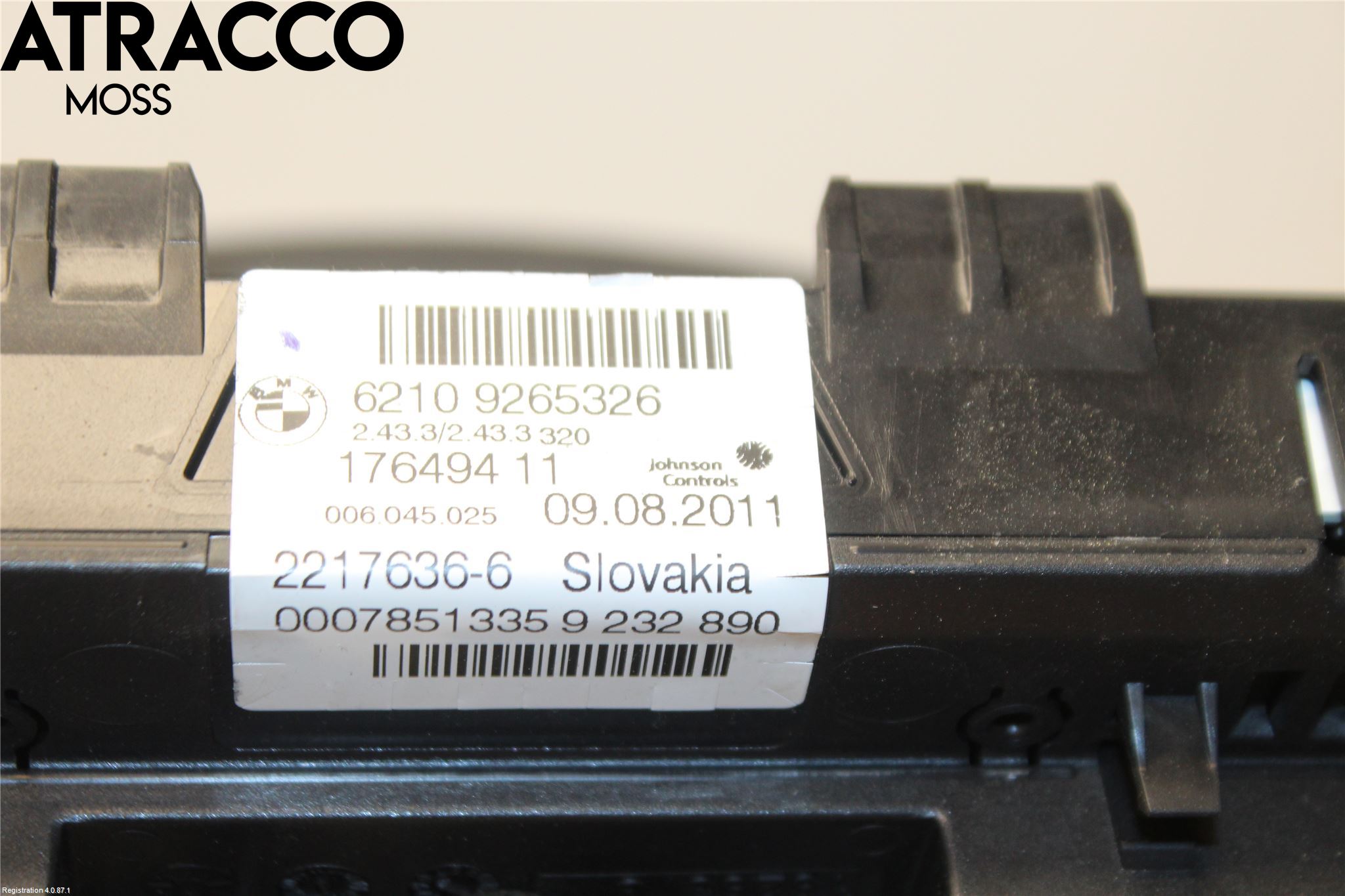 BMW X3 F25 10-17 Instrument Komb
