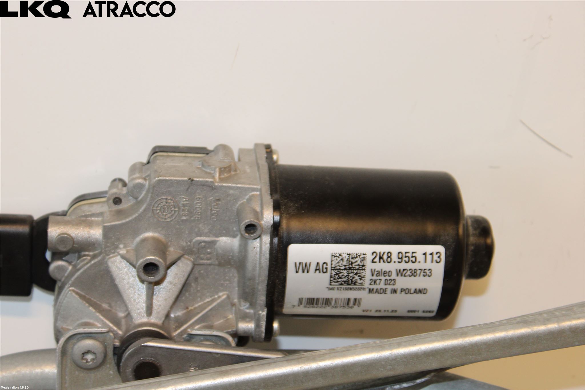 Volkswagen VW CADDY 21- Torkarmotor Vindruta