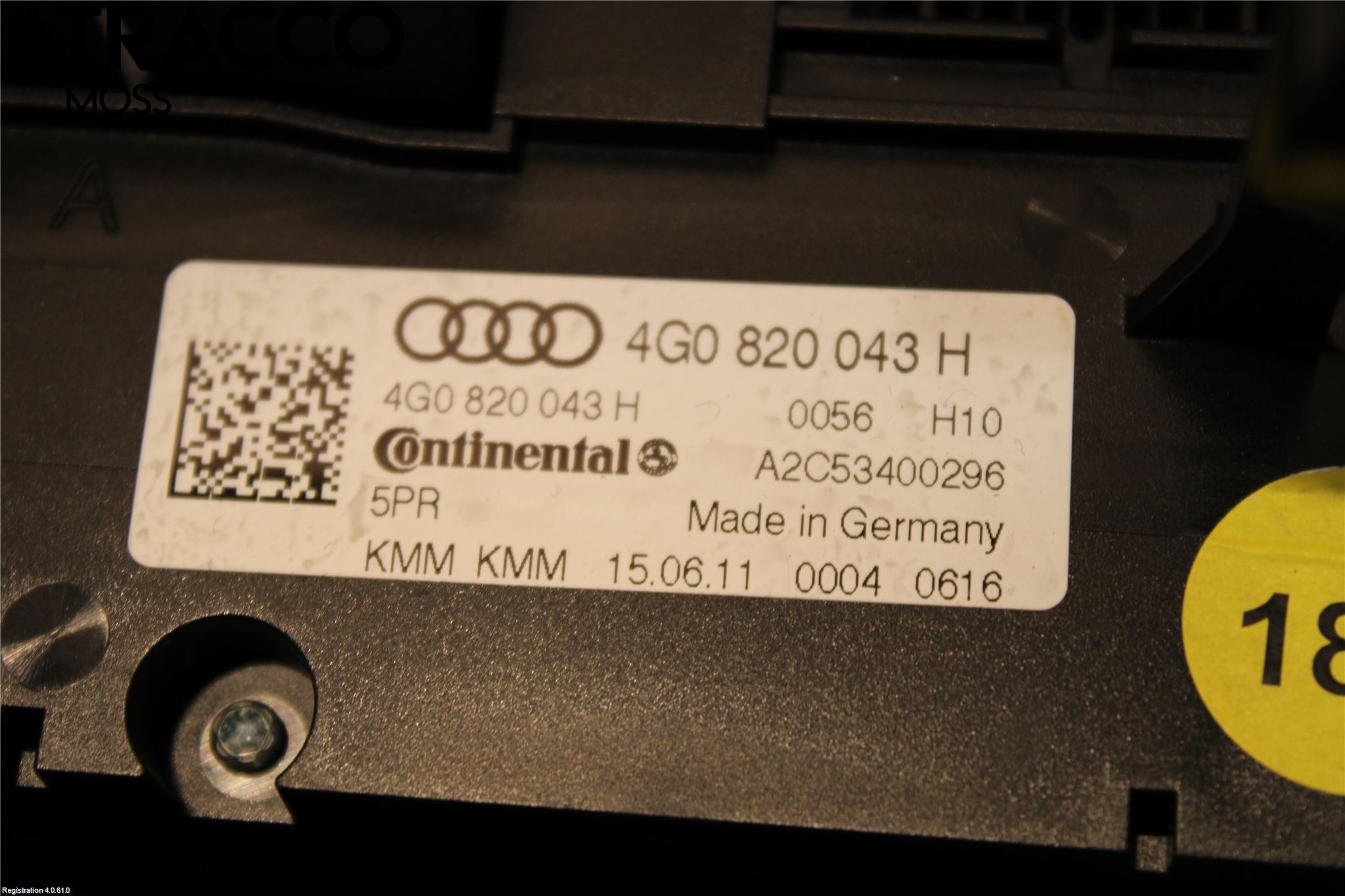 Audi A6/S6 4G 11-18 Ac Styrenhet Ac Manöveren