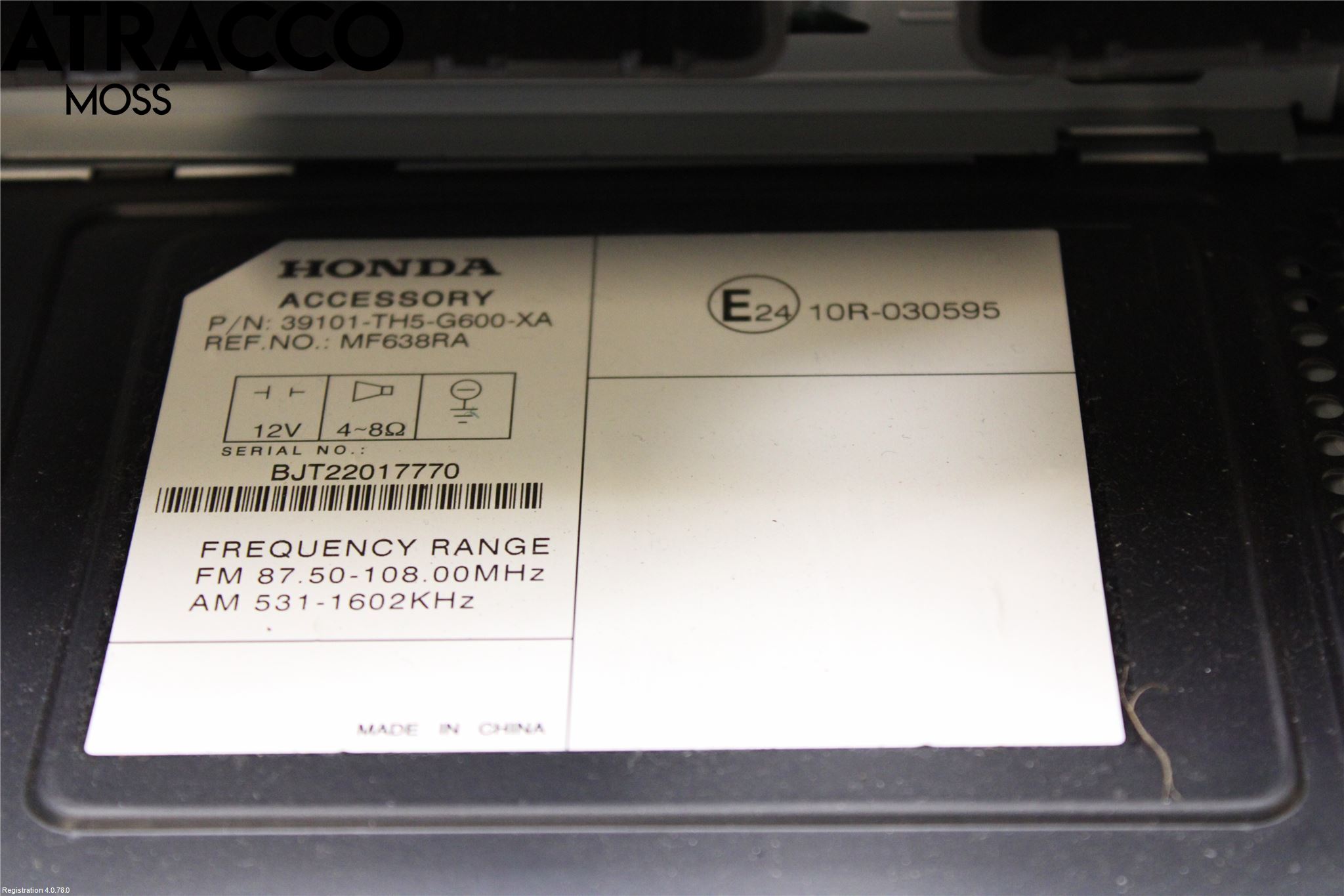 Honda JAZZ 08-14 Cd Radio - Multimediapanel
