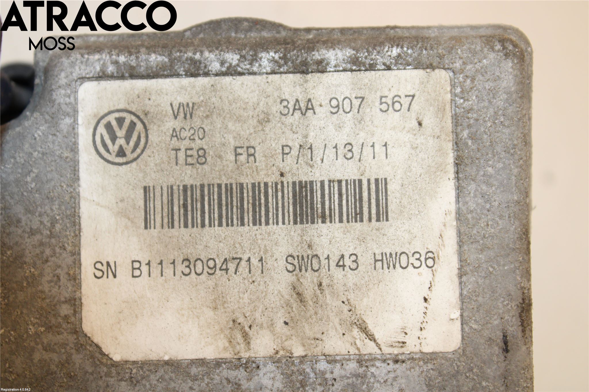 Volkswagen VW PASSAT 11-14 Sensor Adaptiv Farthållare
