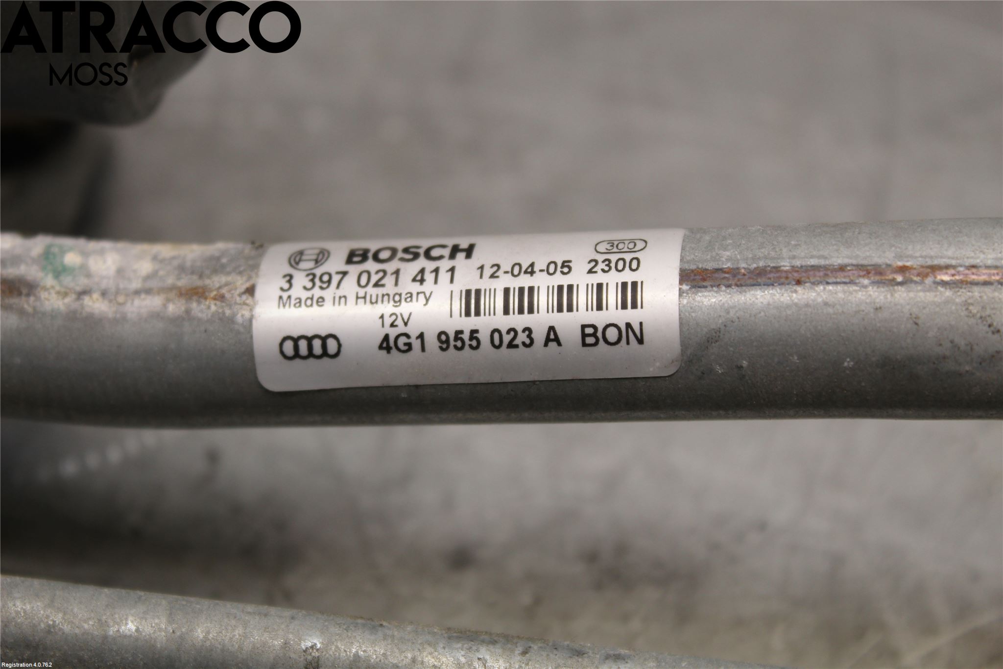 Audi A6/S6 4G 11-18 Torkarmotor Vindruta