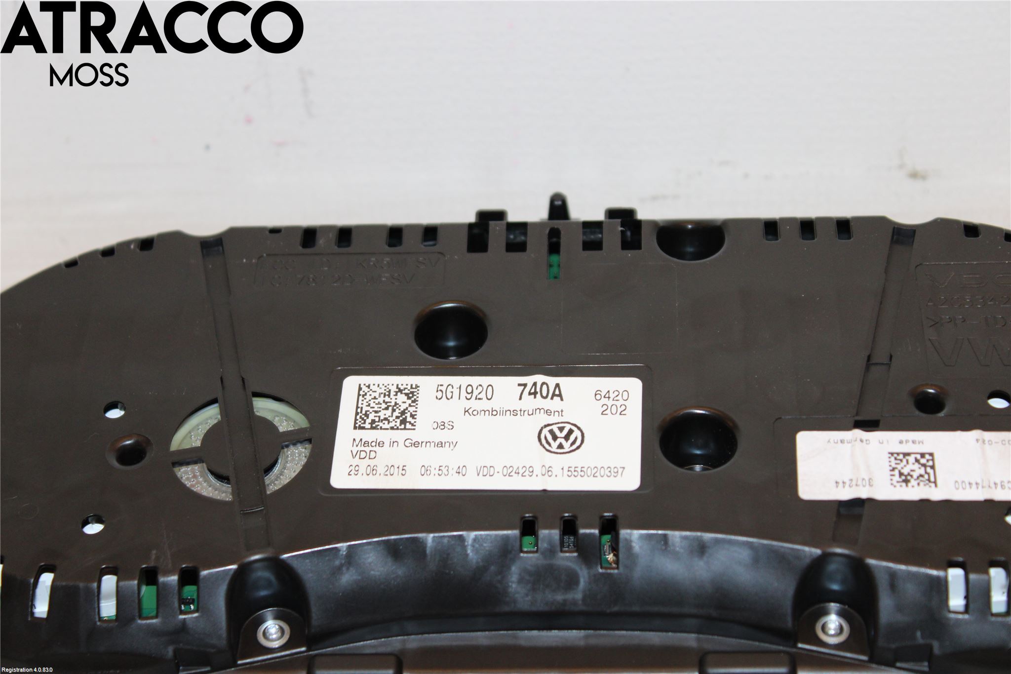 Volkswagen VW GOLF / E-GOLF VII 13-20 Instrument Komb
