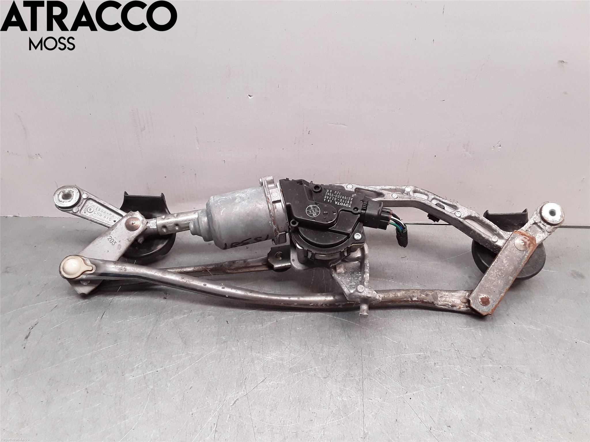 Toyota AURIS 13-19 Torkarmotor Vindruta
