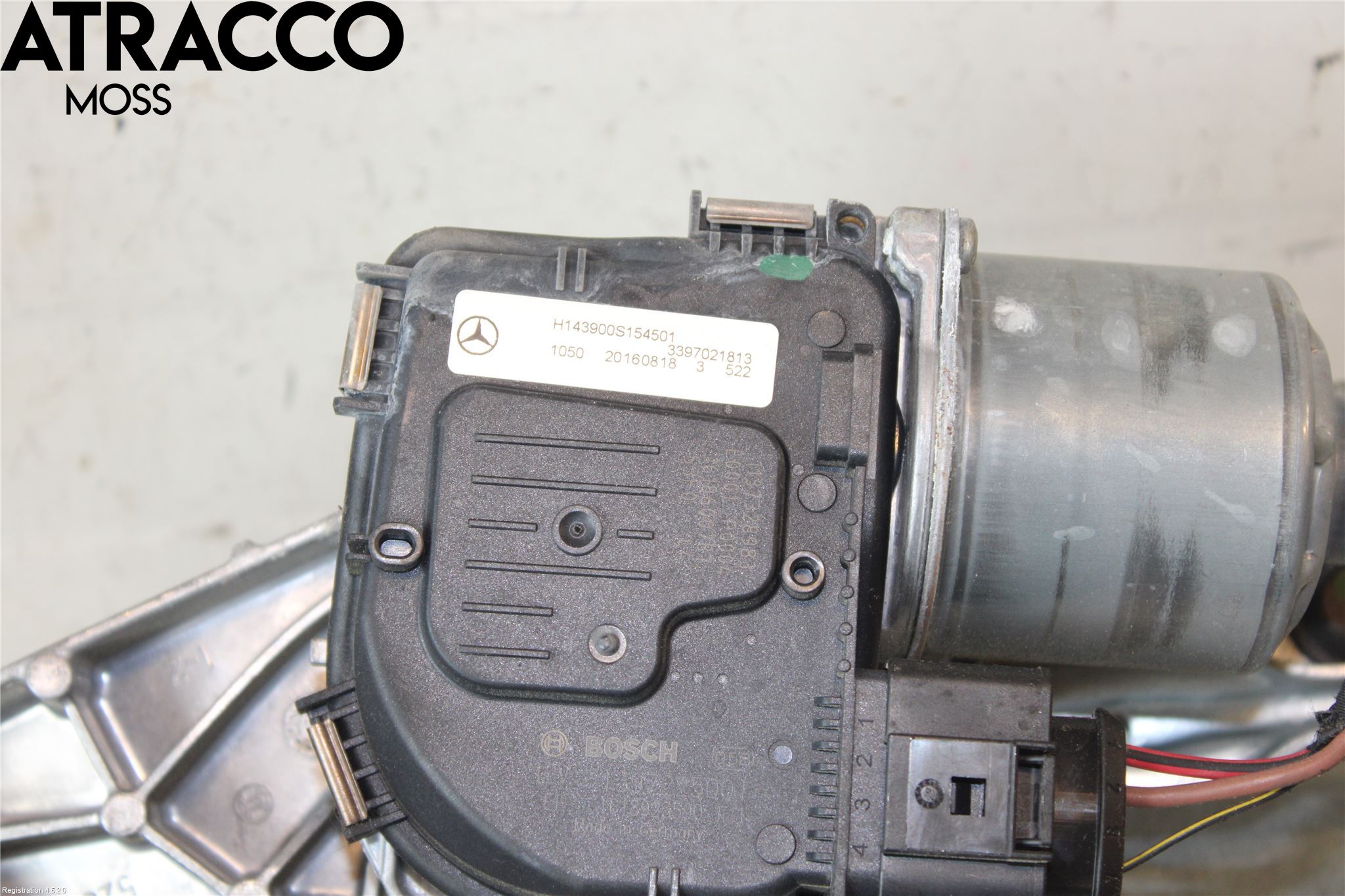 Mercedes-Benz MB E-KLASS (W213) 16-23 Torkarmotor Vindruta