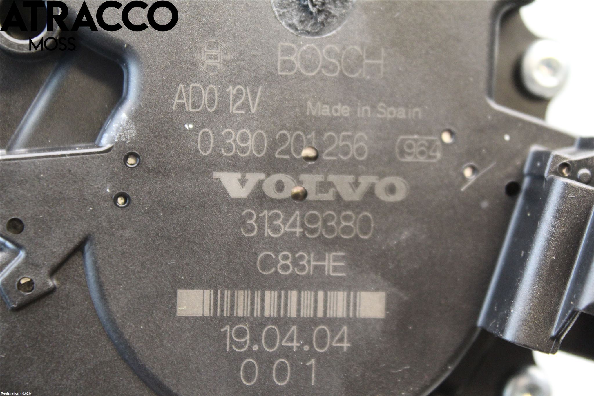 Volvo XC90/RECHARGE 16- Torkarmotor Baklucka