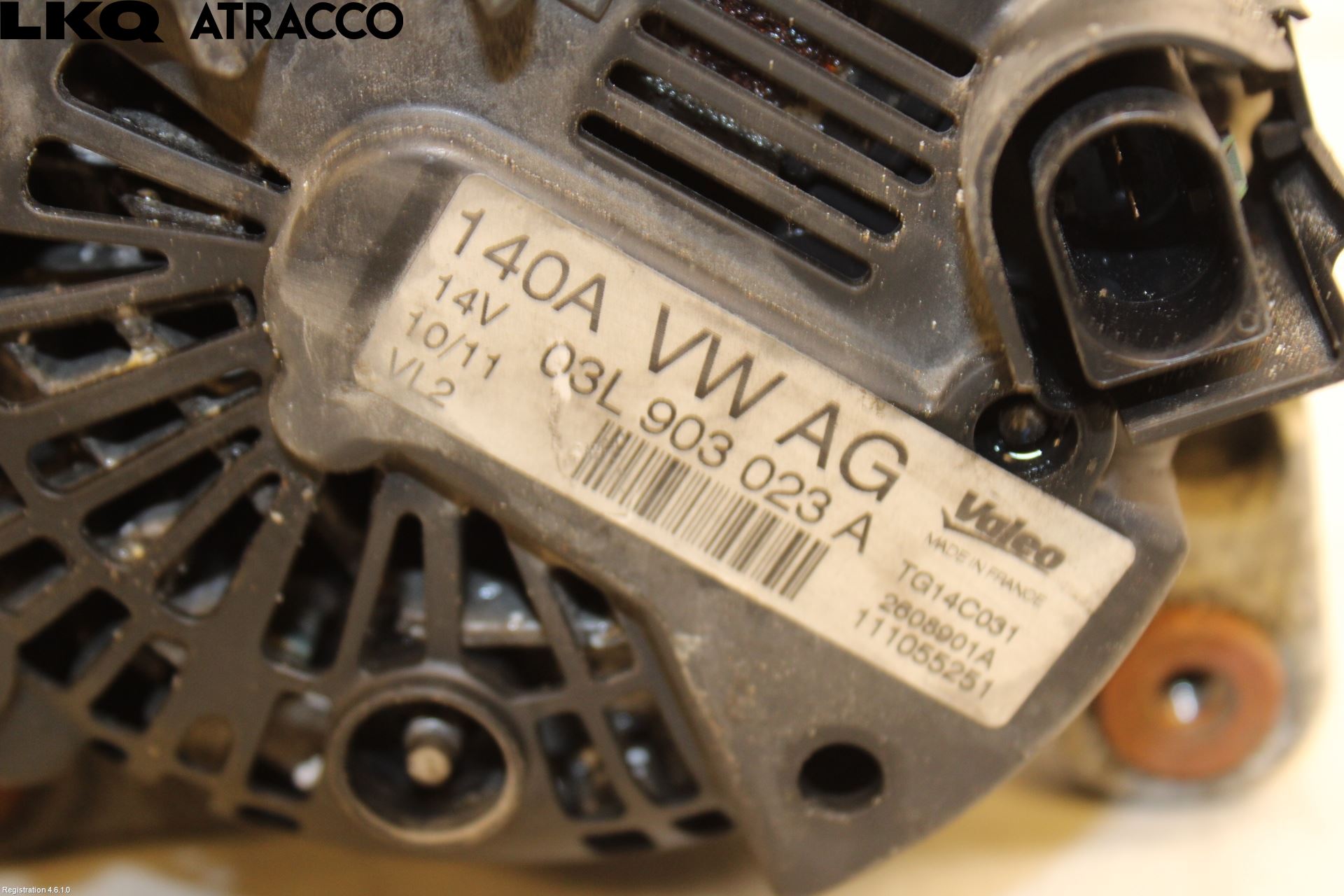 Audi A3/S3 05-13 Generator