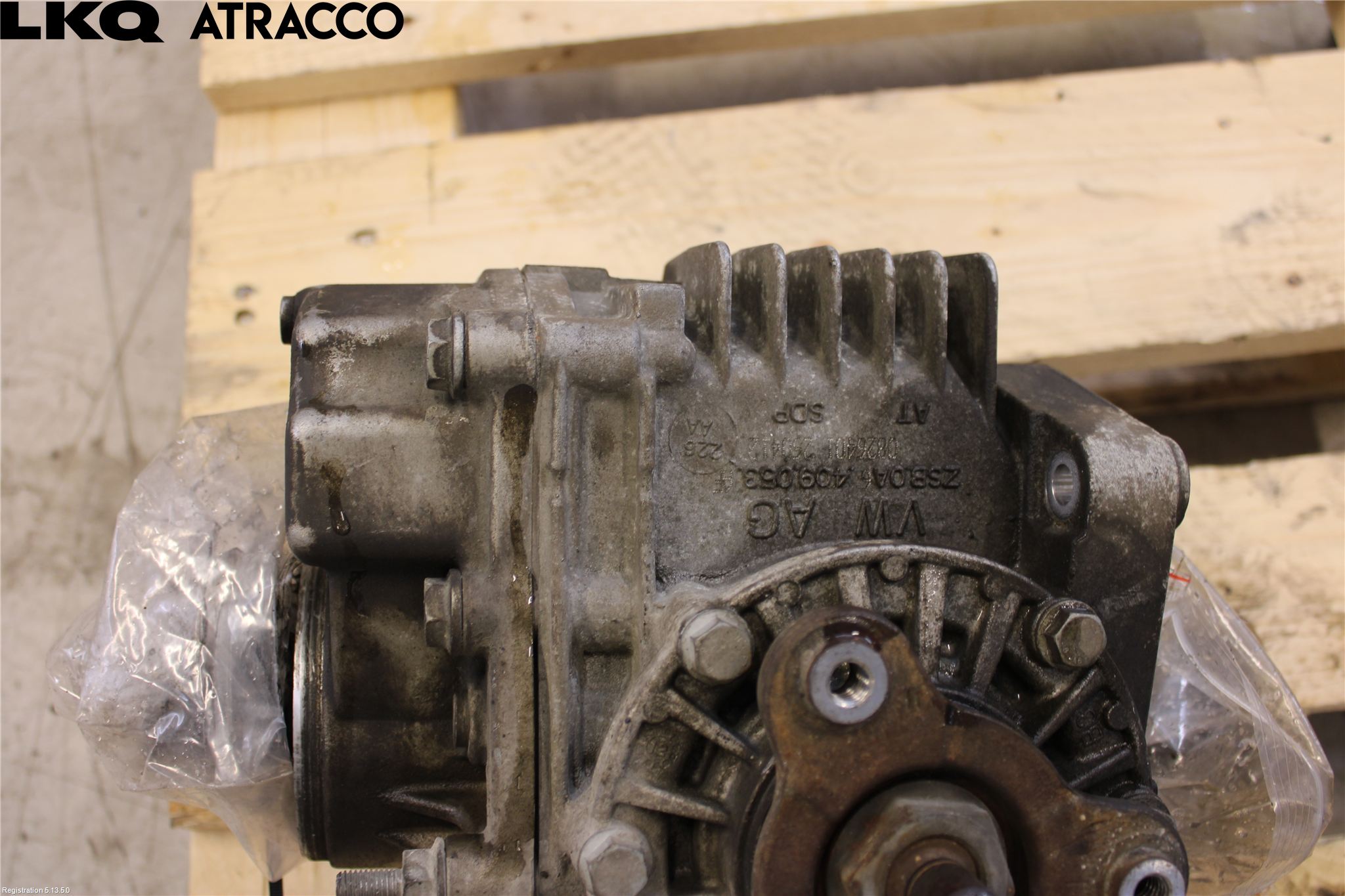 Volkswagen VW TIGUAN 16-24 Framvagn Diffrential