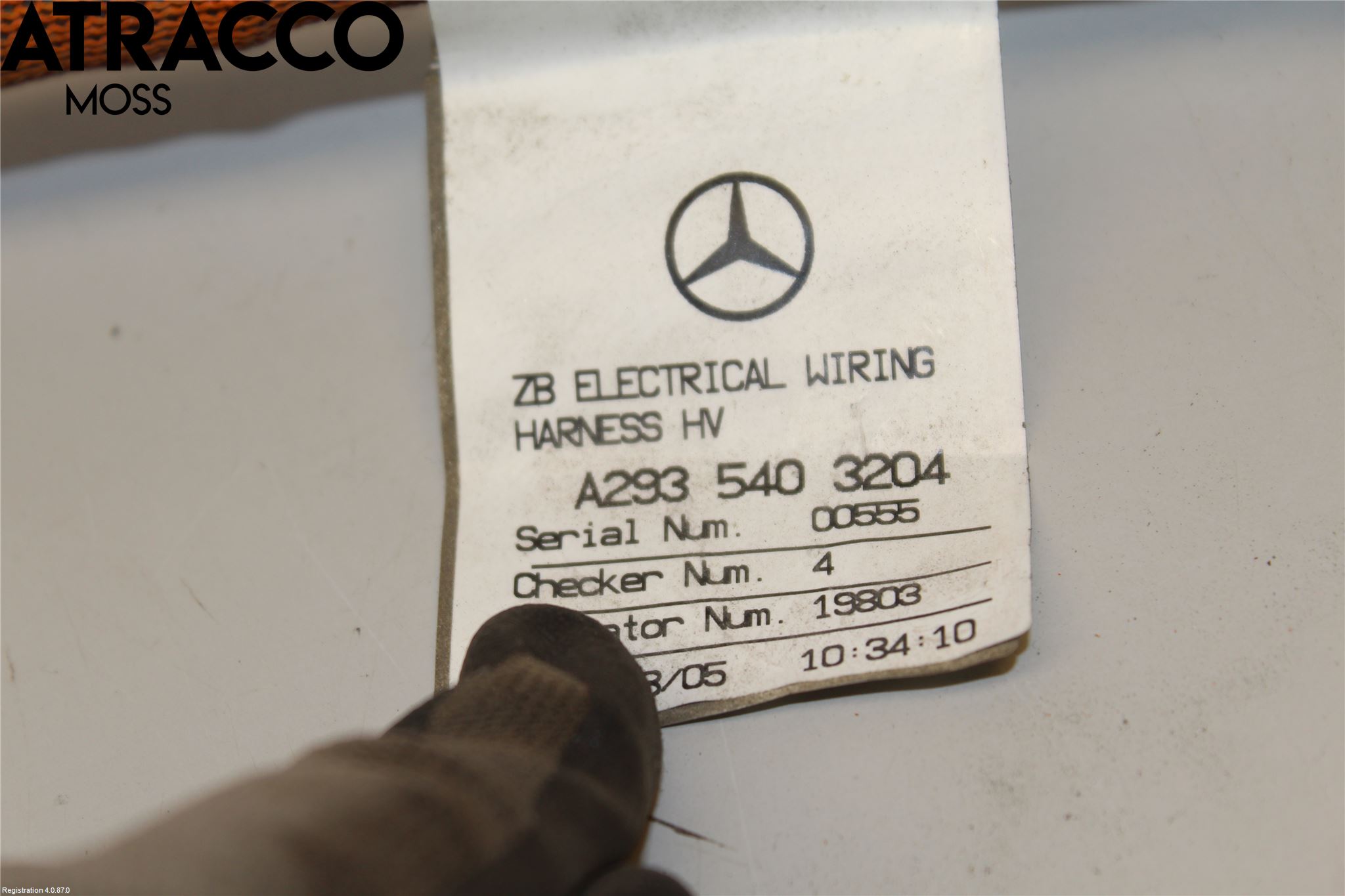 Mercedes-Benz MB EQC (N293) 20- Kabelhärva Högspänning