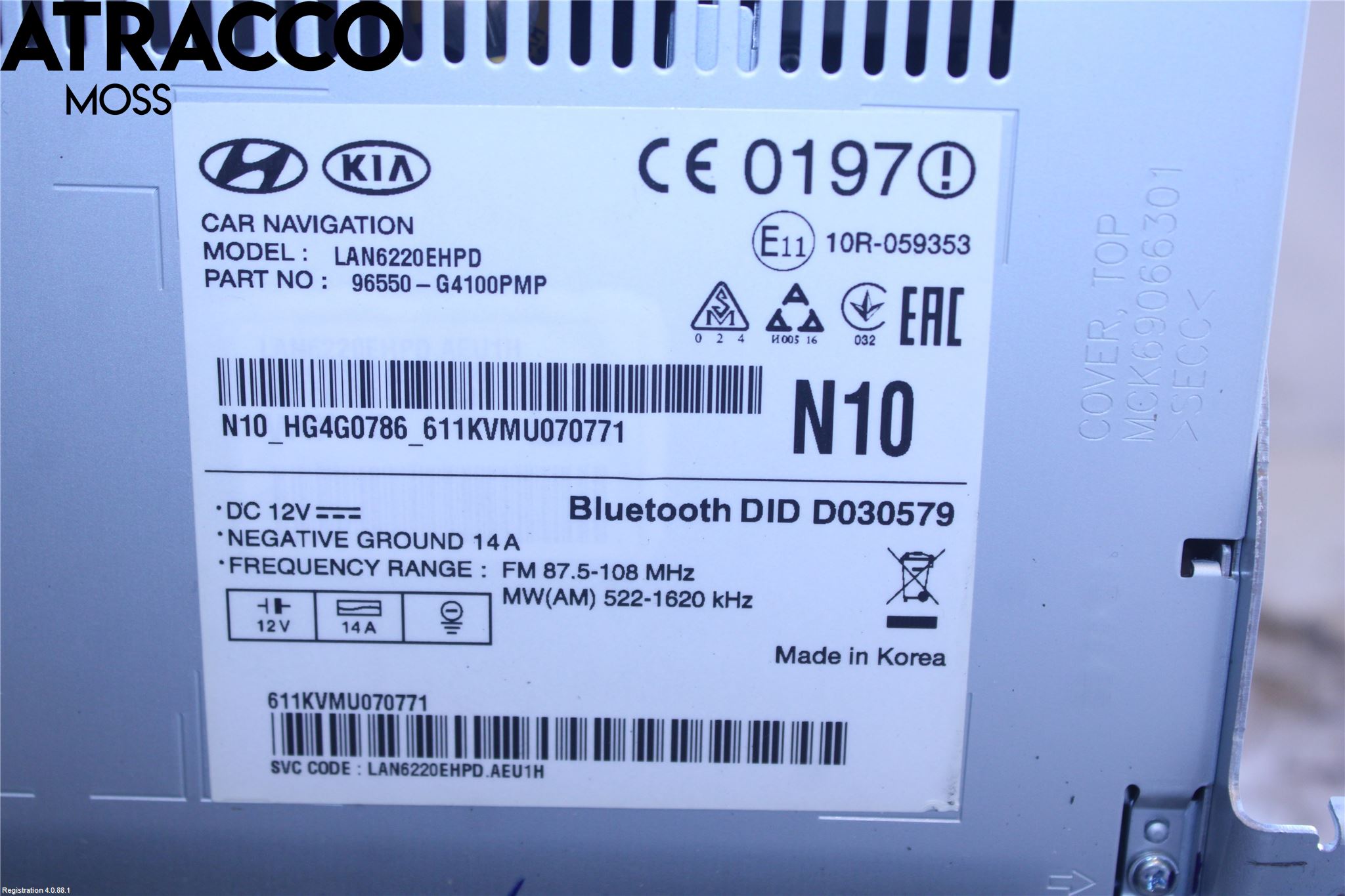 Hyundai i30 PD 17- Radio