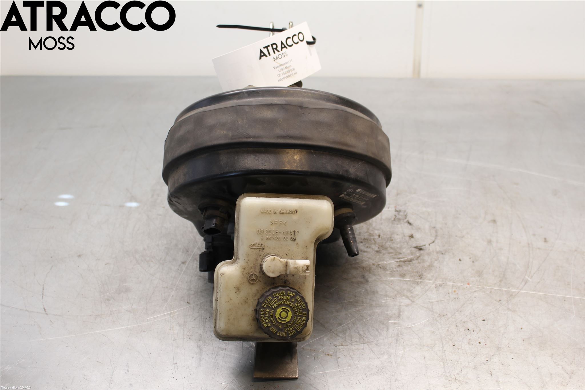 Mercedes-Benz MB ML (W164) 05-11 Broms Huvudcylinder