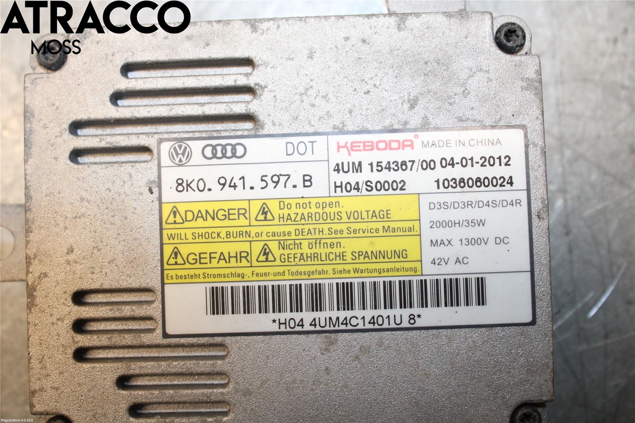 Volkswagen VW PASSAT 11-14 Styrenhet Strålkastare