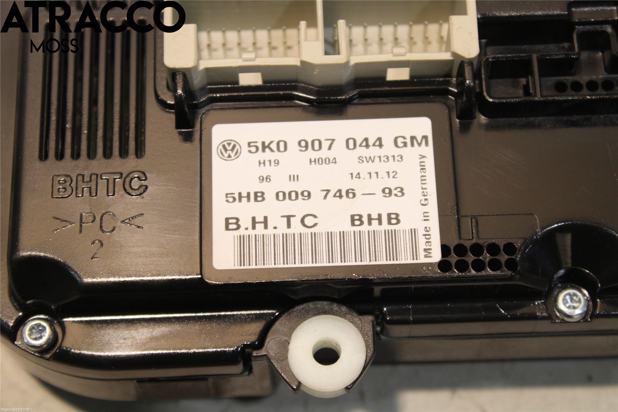 Volkswagen VW TIGUAN 07-16 Ac Styrenhet Ac Manöveren