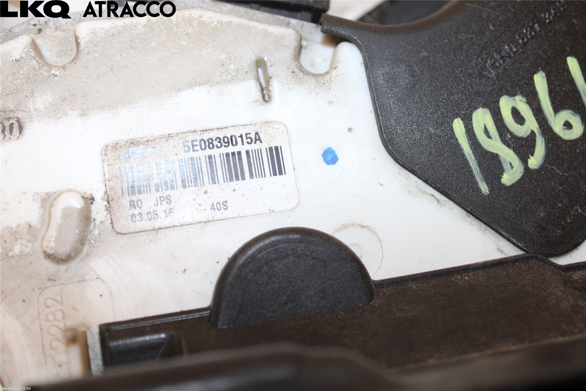 Volkswagen VW PASSAT 15-19 Låskista-Dörrlås