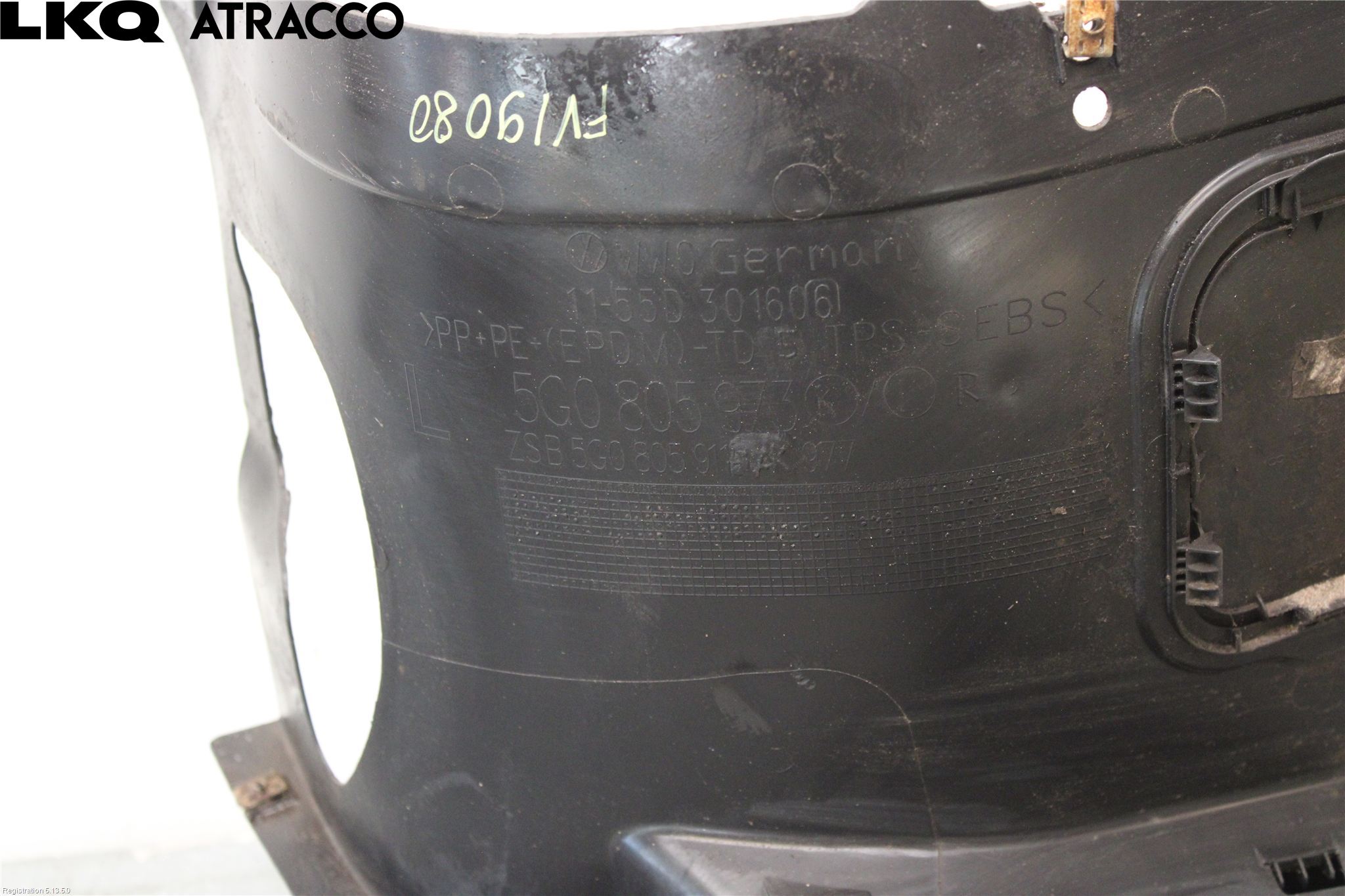 Volkswagen VW GOLF / E-GOLF VII 13-20 Skärm Inner