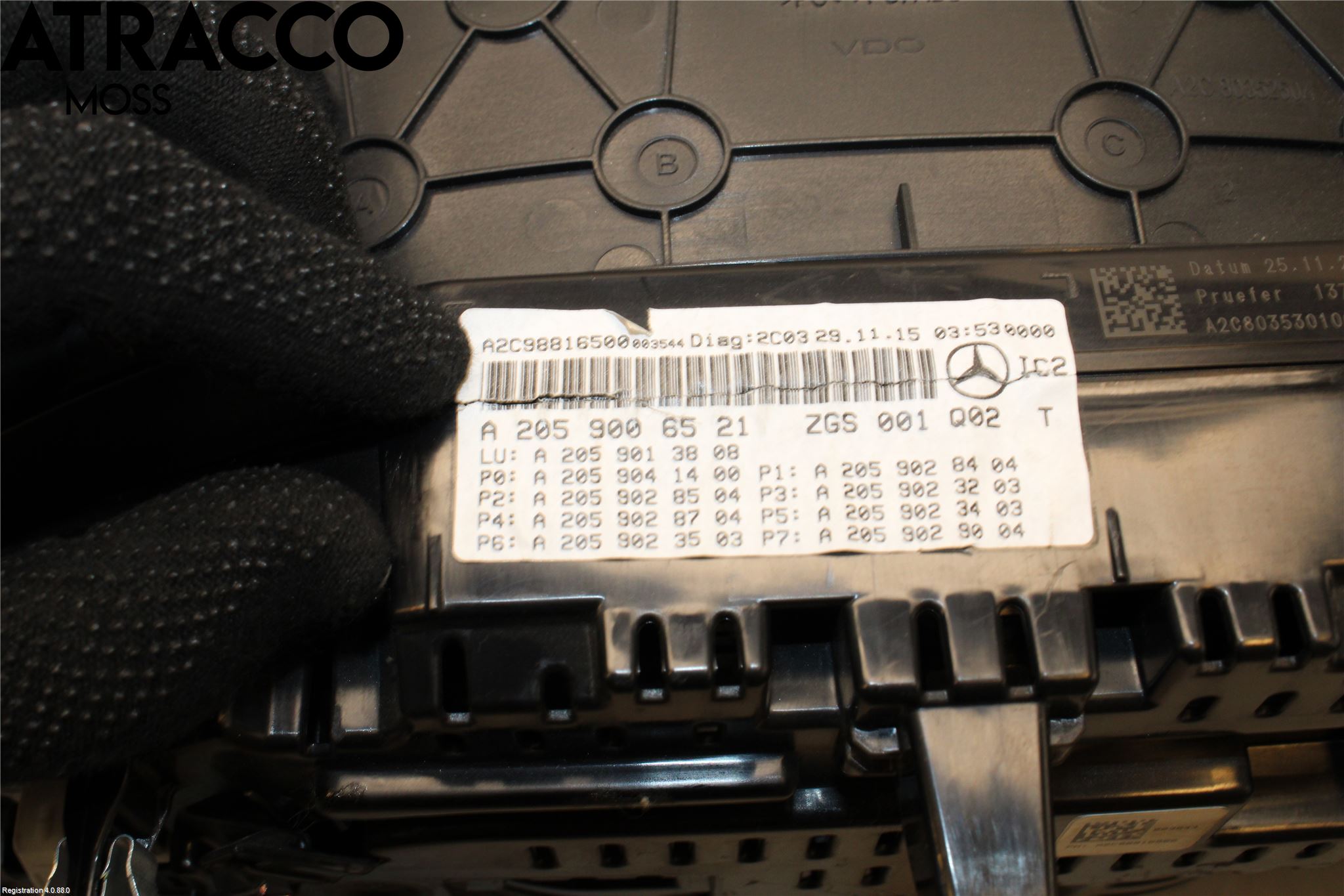 Mercedes-Benz MB C-KLASS (W205) 14-21 Instrument Komb