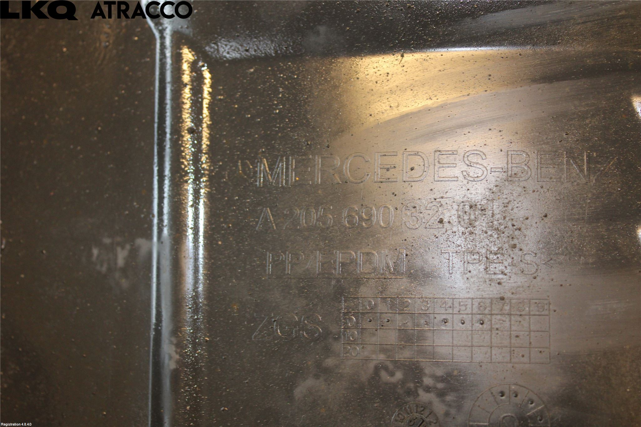 Mercedes-Benz MB C-KLASS (W205) 14-21 Skärm Inner