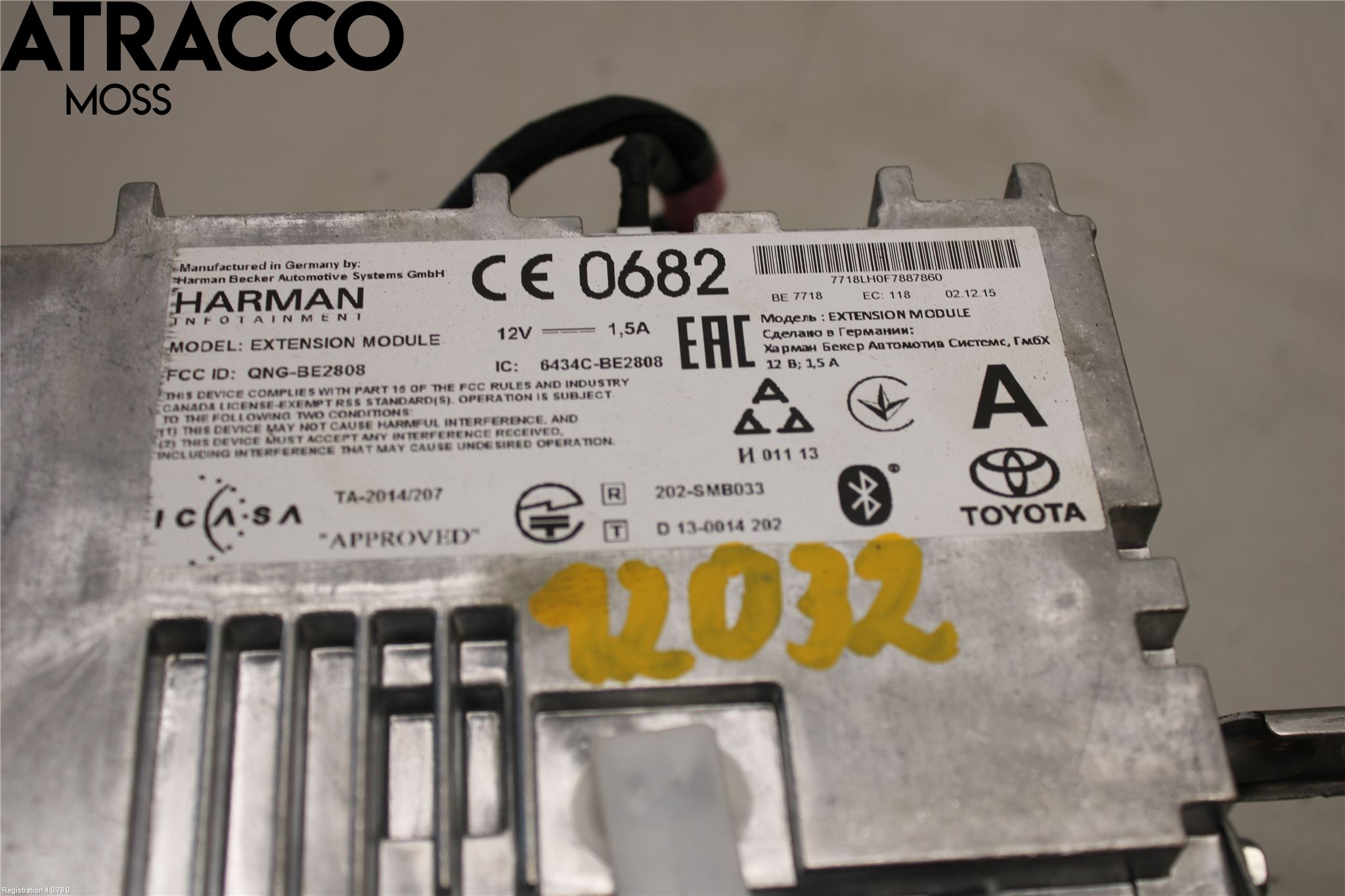 Toyota AURIS 13-19 Cd Radio - Multimediapanel