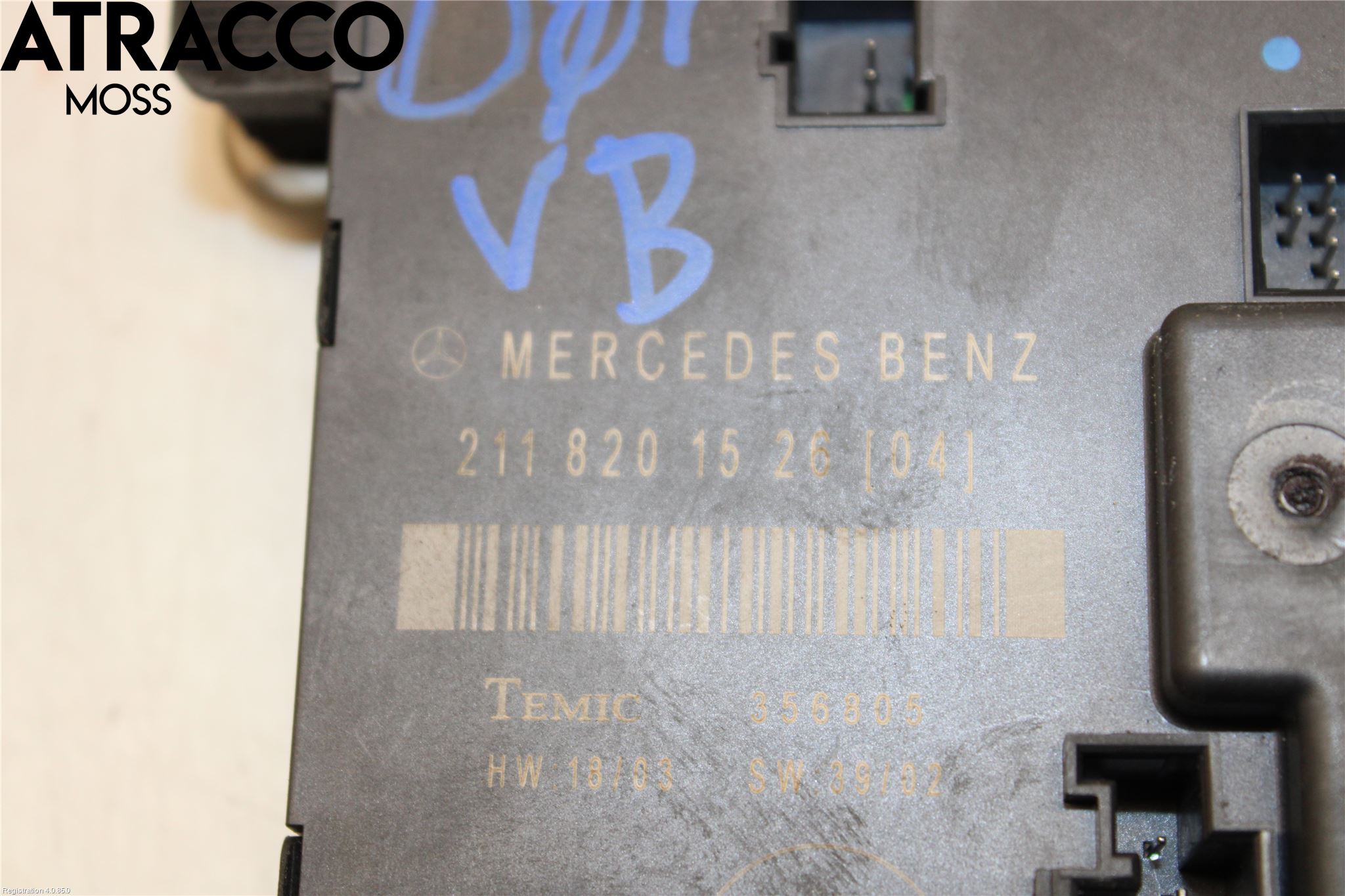 Mercedes-Benz MB E-KLASS (W211) 02-09 Styrenhet Dörr