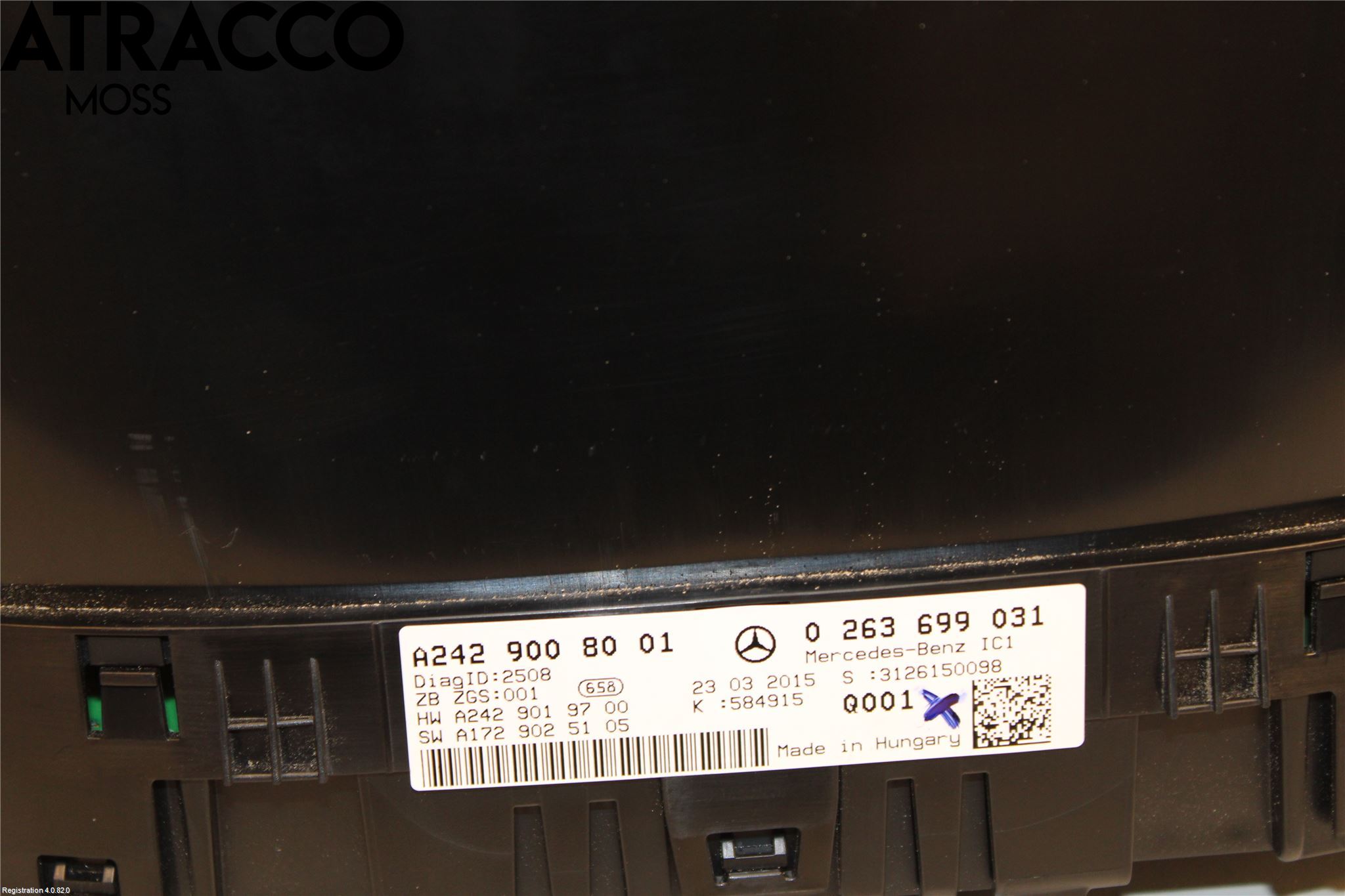Mercedes-Benz MB B-KLASS (W246/W242) 12-19 Instrument Komb