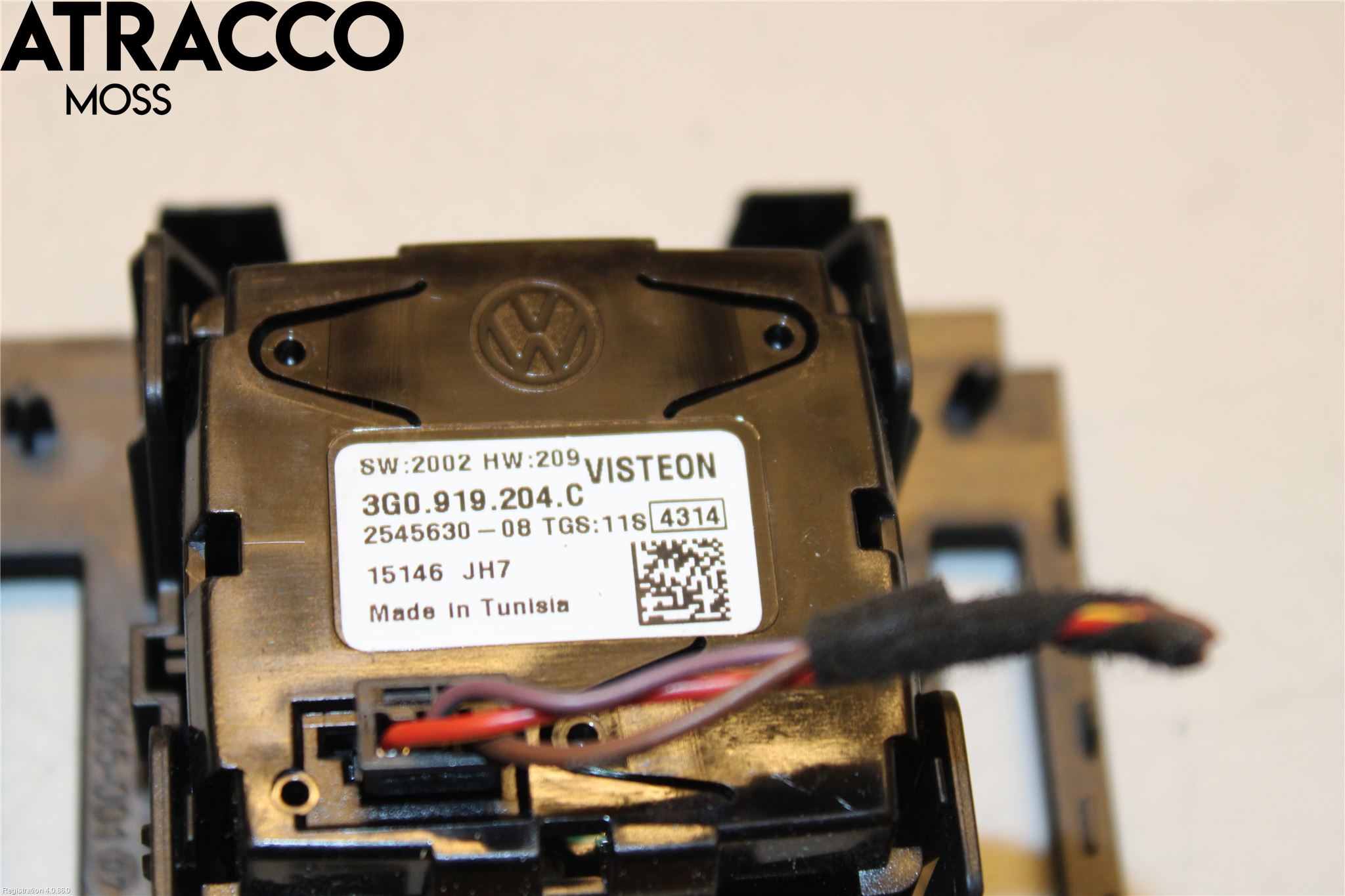 Volkswagen VW PASSAT 15-19 Instrument Klocka