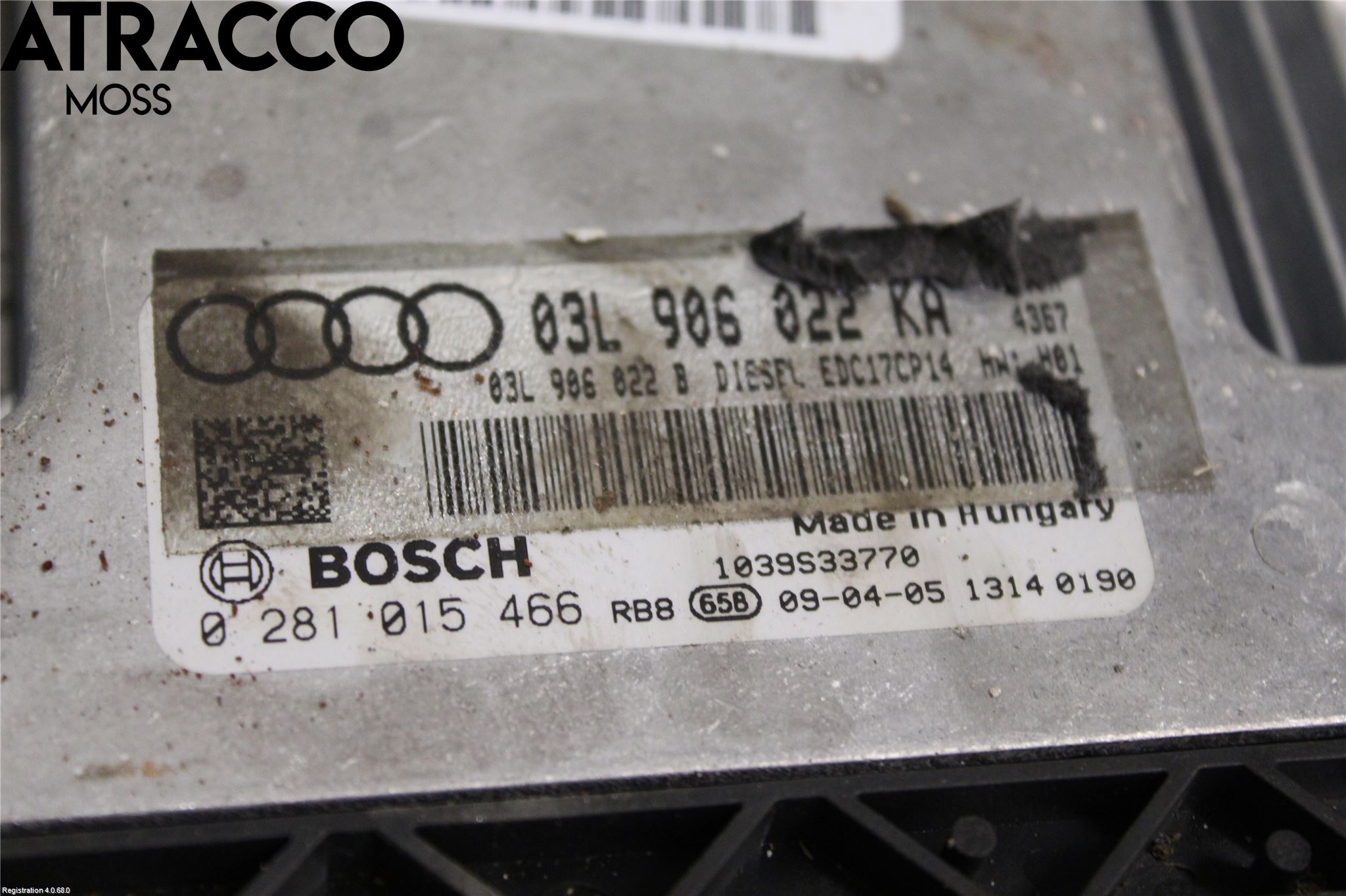 Audi A4/S4 08-11 Styrenhet Insprut Bensin