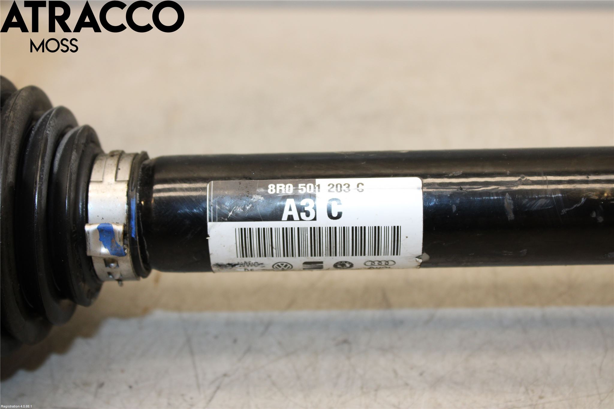 Audi Q5 09-16 Drivaxel Bak Höger