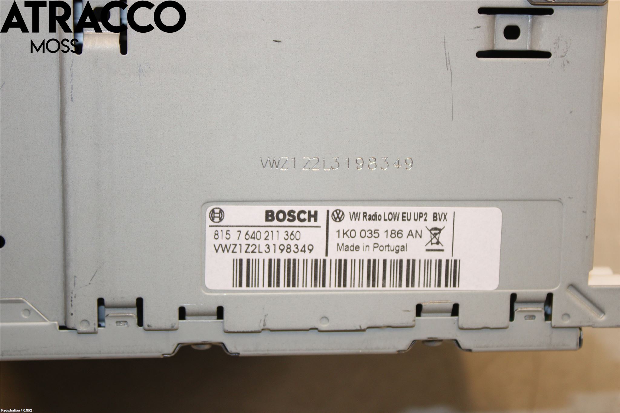 Volkswagen VW GOLF VI 09-13 Cd Radio - Multimediapanel