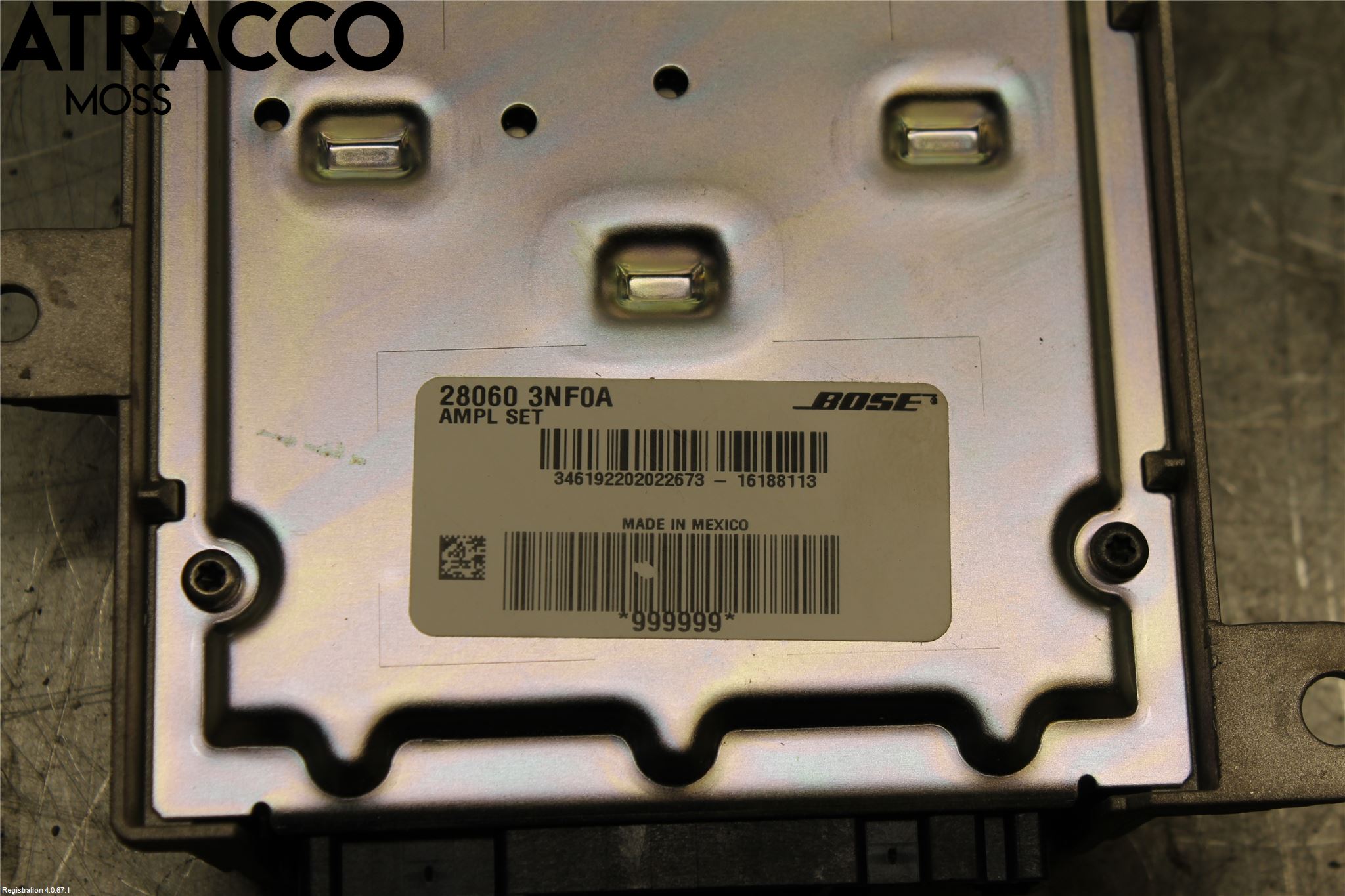 Nissan LEAF 11-17 Radio-Stereo Förstärkare