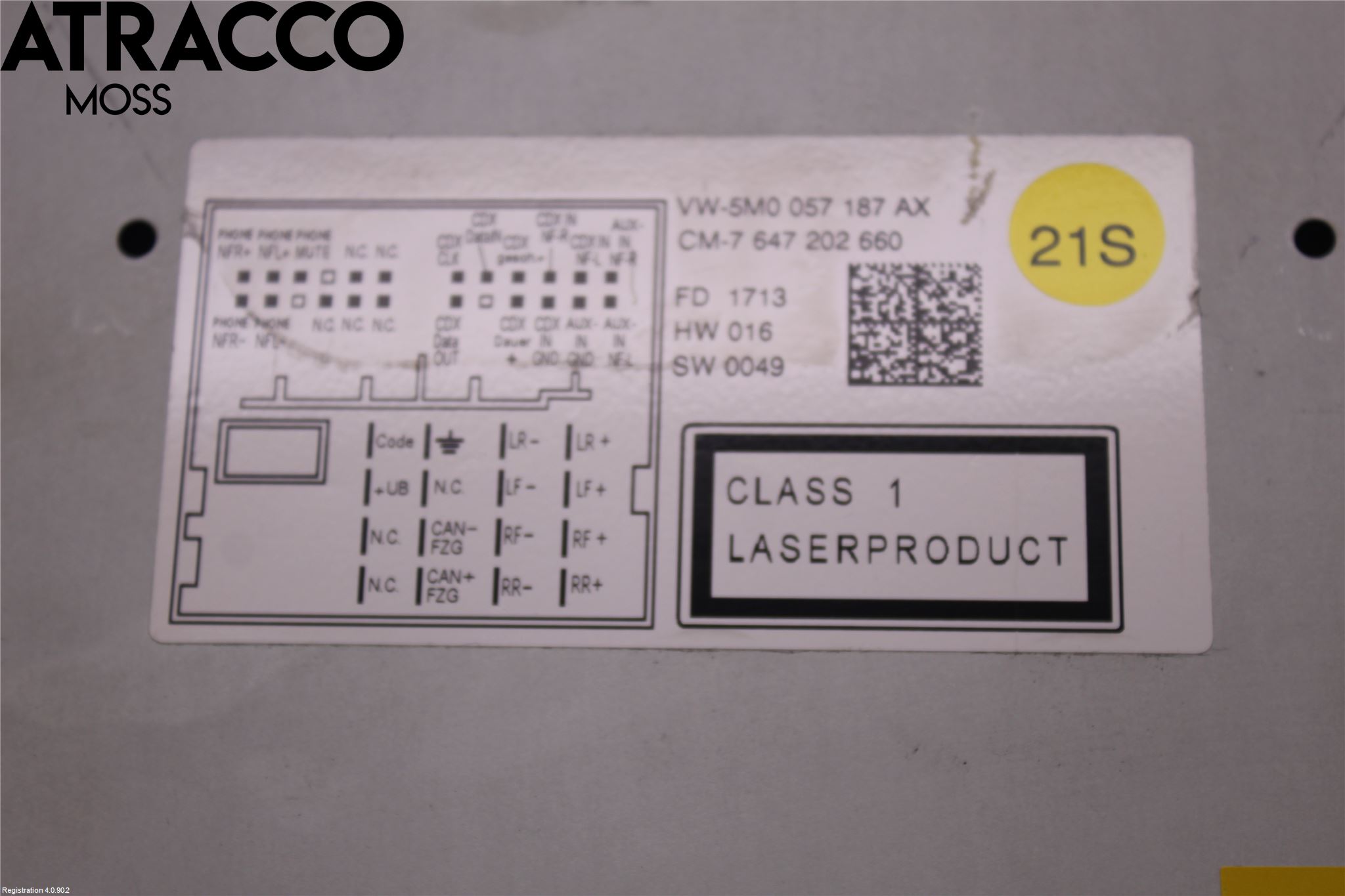 Volkswagen VW POLO 10-17 Cd Radio - Multimediapanel