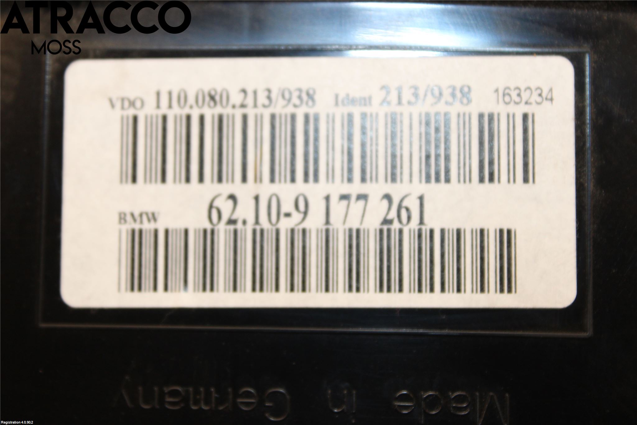 BMW 5 E60/61 Sed/Tou 02-10 Instrument Komb