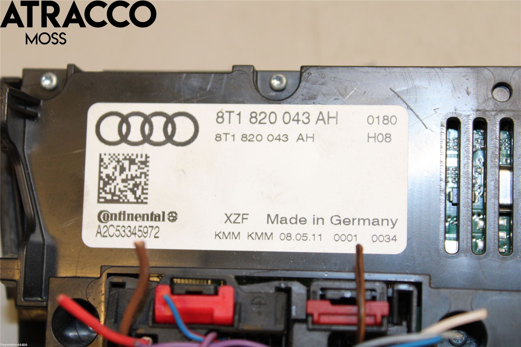 Audi Q5 09-16 Ac Styrenhet Ac Manöveren