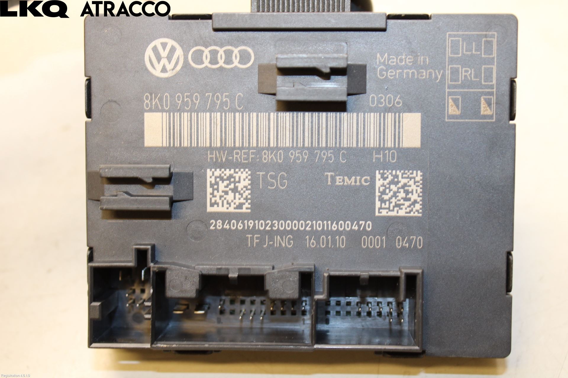 Audi A4/S4 08-11 Styrenhet Dörr