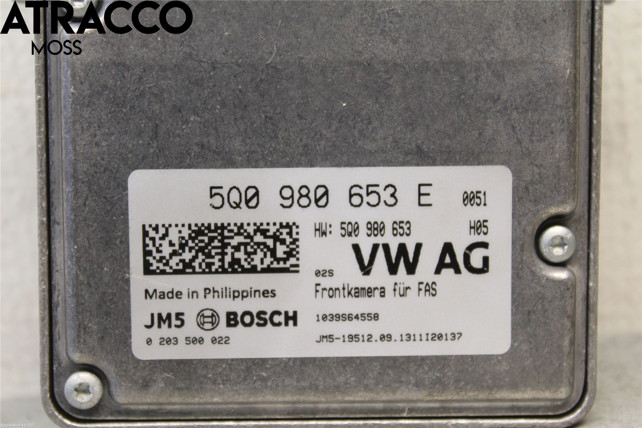 Volkswagen VW GOLF / E-GOLF VII 13-20 Parkeringshjälp Kamera