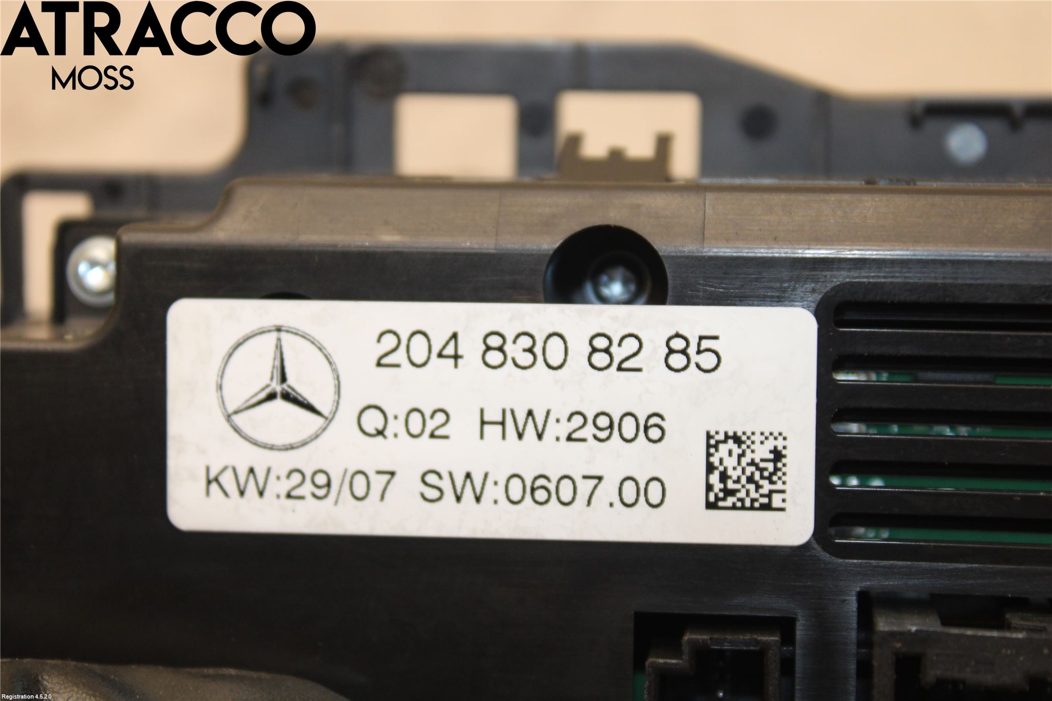 Mercedes-Benz MB C-KLASS (W204) 07-15 Ac Styrenhet Ac Manöveren