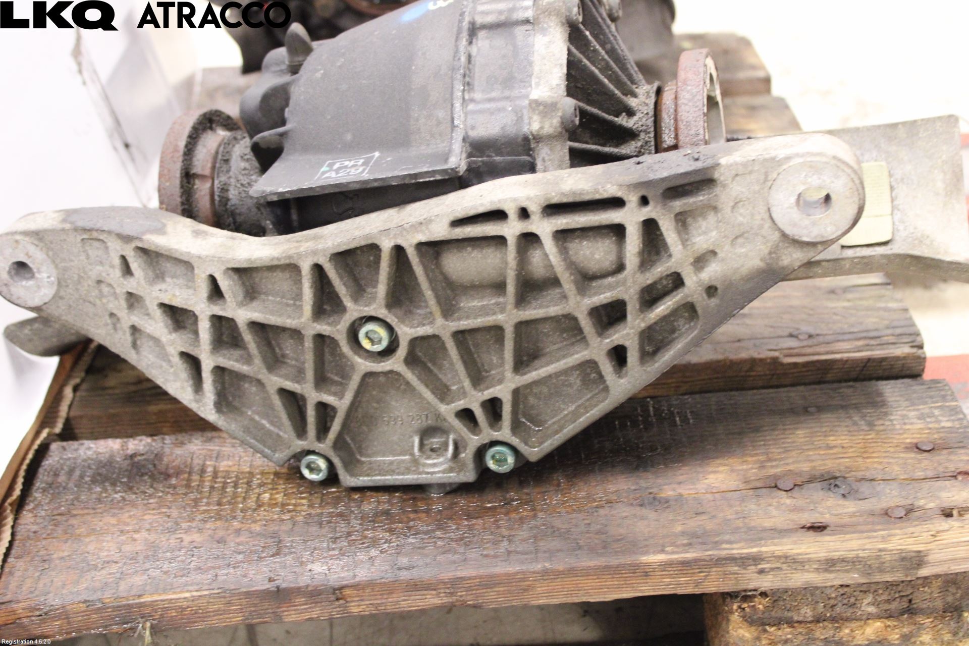 Audi A4/S4 01-05 Bakväxel-Diff