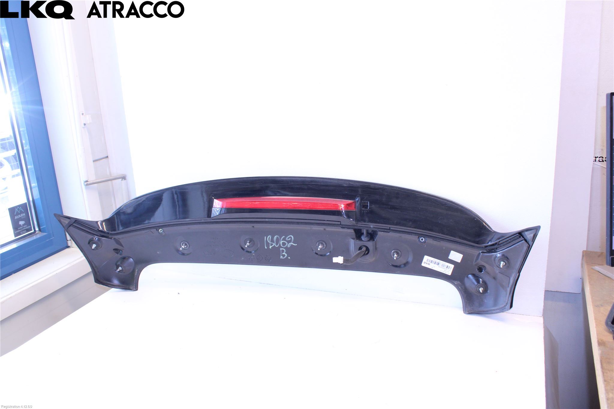 Kia OPTIMA 16-20 Spoiler Baklucka