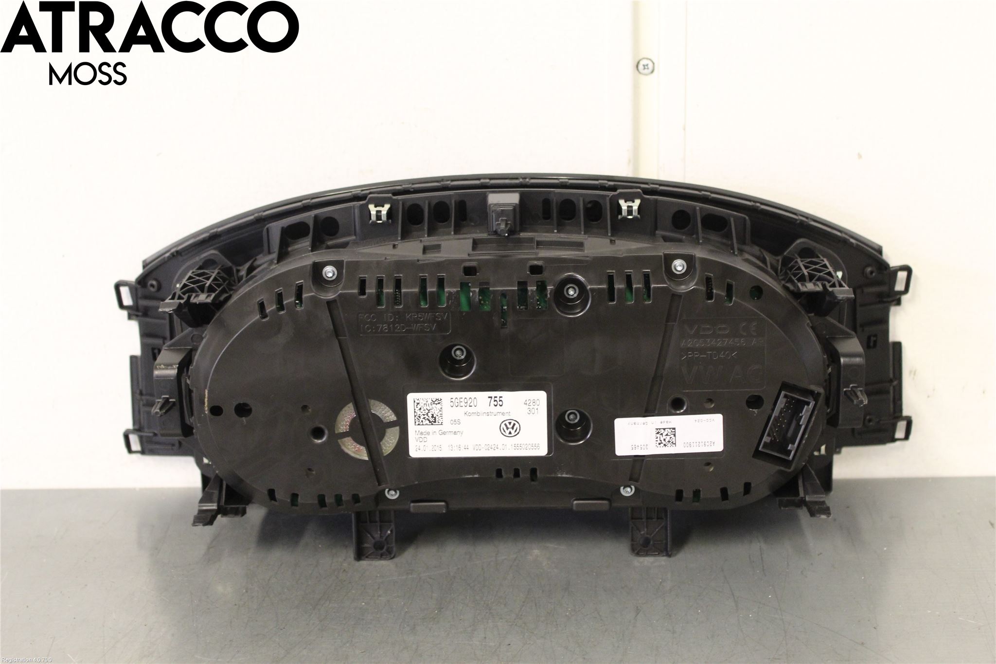 Volkswagen VW GOLF / E-GOLF VII 13-20 Instrument Komb