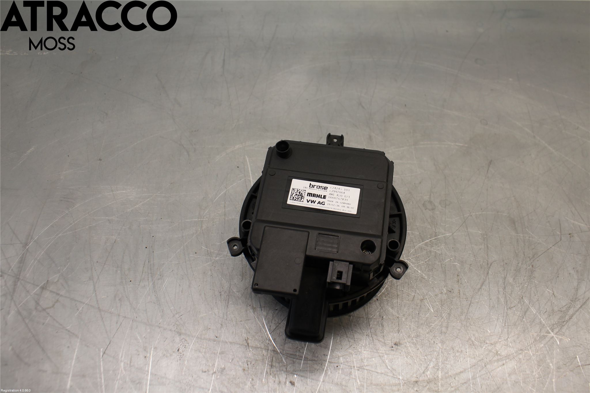 Audi A4/S4 B9 16-19 Ac Värmefläkt