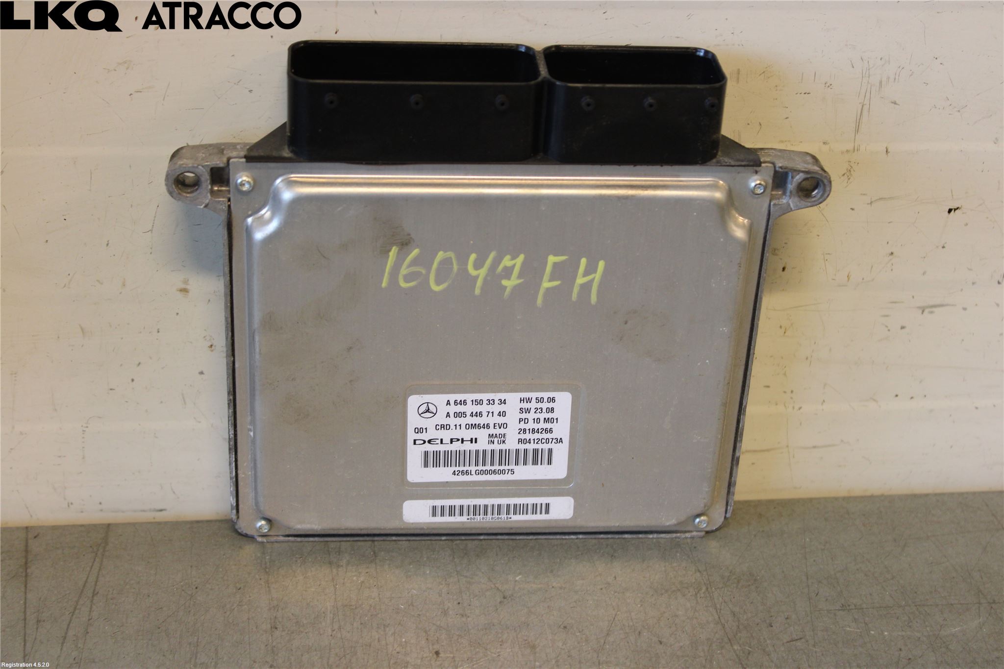 Mercedes-Benz MB C-KLASS (W204) 07-15 Styrenhet Insprut Bensin