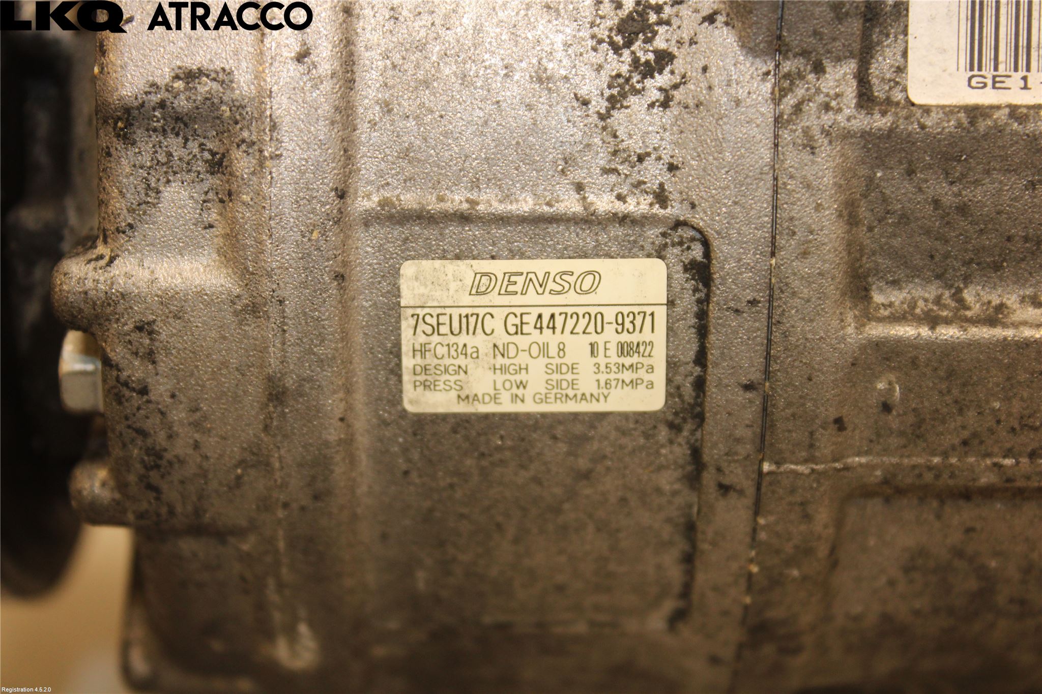 BMW 5 E60/61 Sed/Tou 02-10 Ac Kompressor