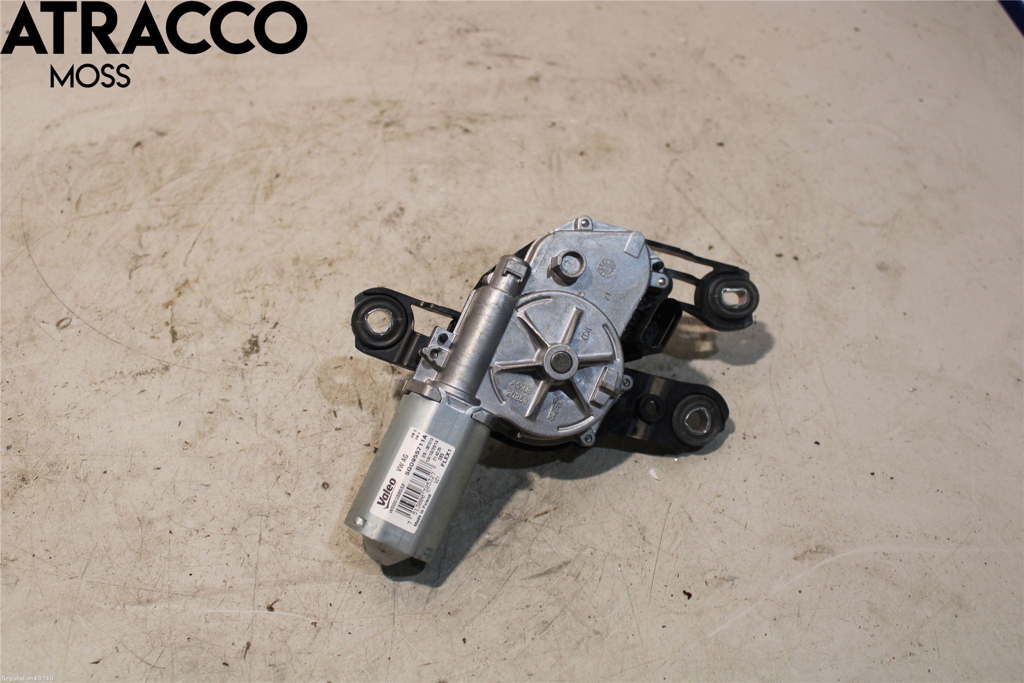 Volkswagen VW PASSAT 15-19 Torkarmotor Baklucka